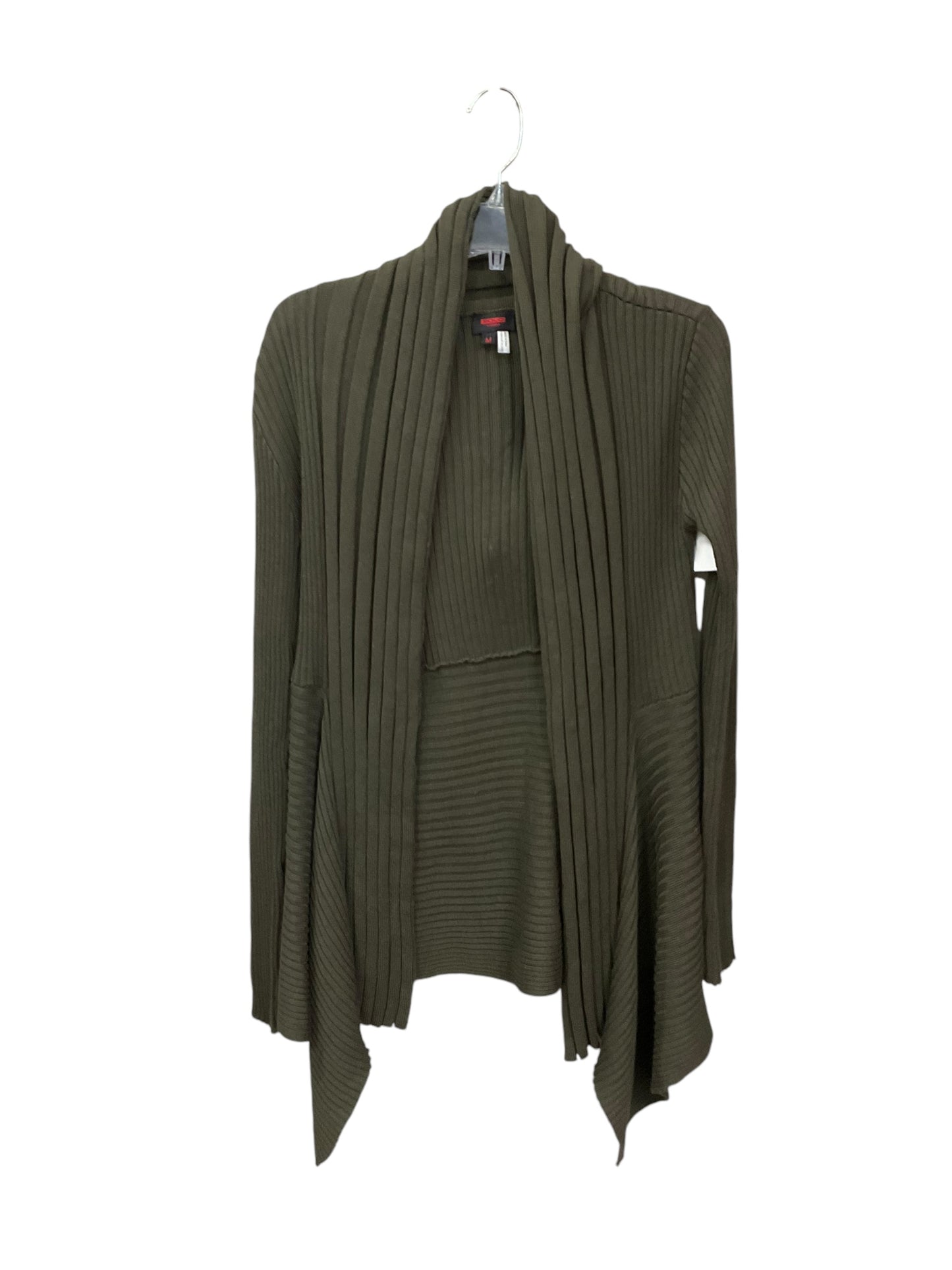 Sweater Cardigan By Clothes Mentor In Green, Size: M