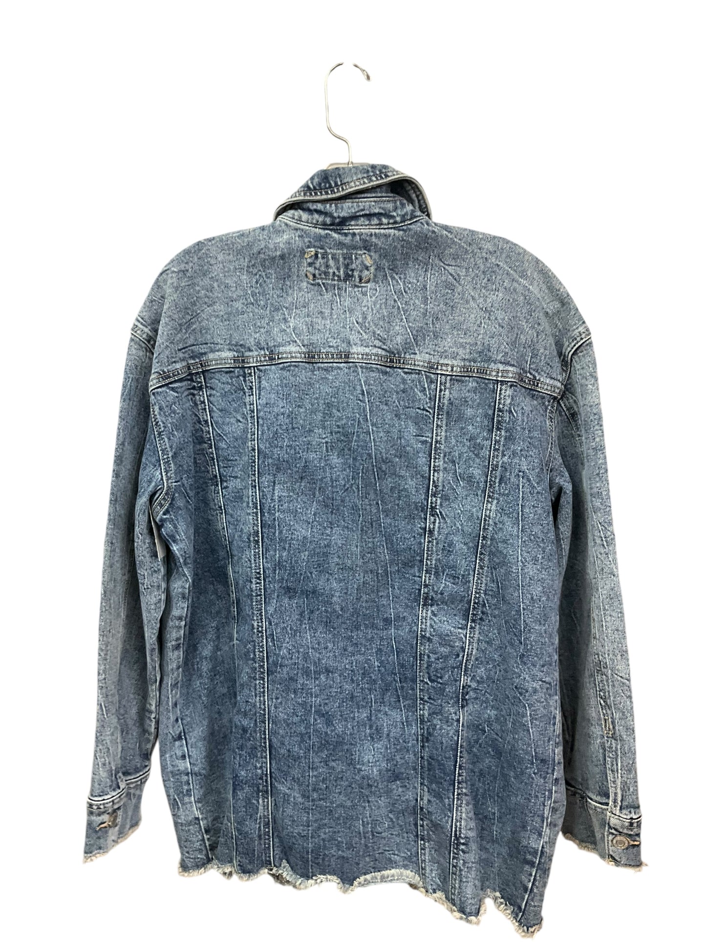 Jacket Denim By Maurices In Blue Denim, Size: L