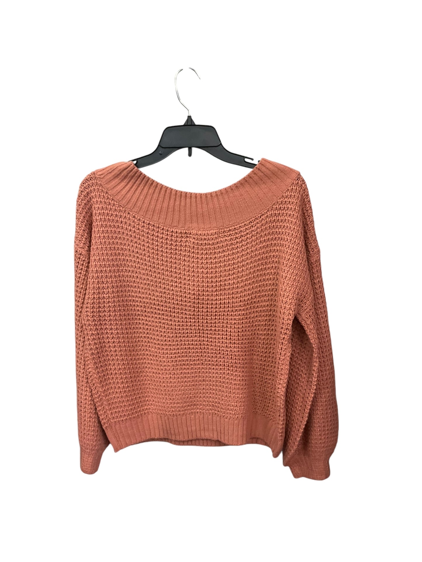 Sweater By Clothes Mentor In Coral, Size: Xl