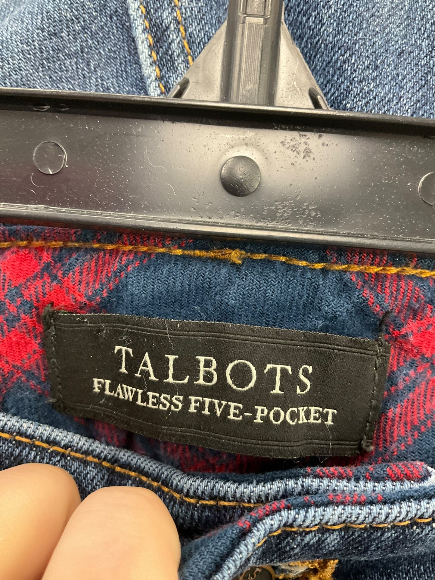 Jeans Boyfriend By Talbots In Blue Denim, Size: 8