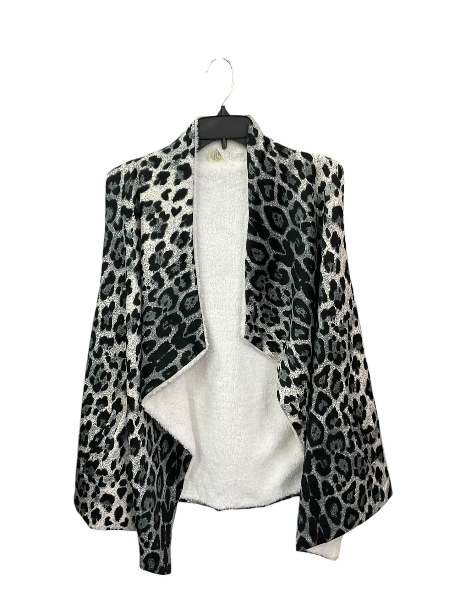 Vest Fleece By Clothes Mentor In Animal Print, Size: Onesize