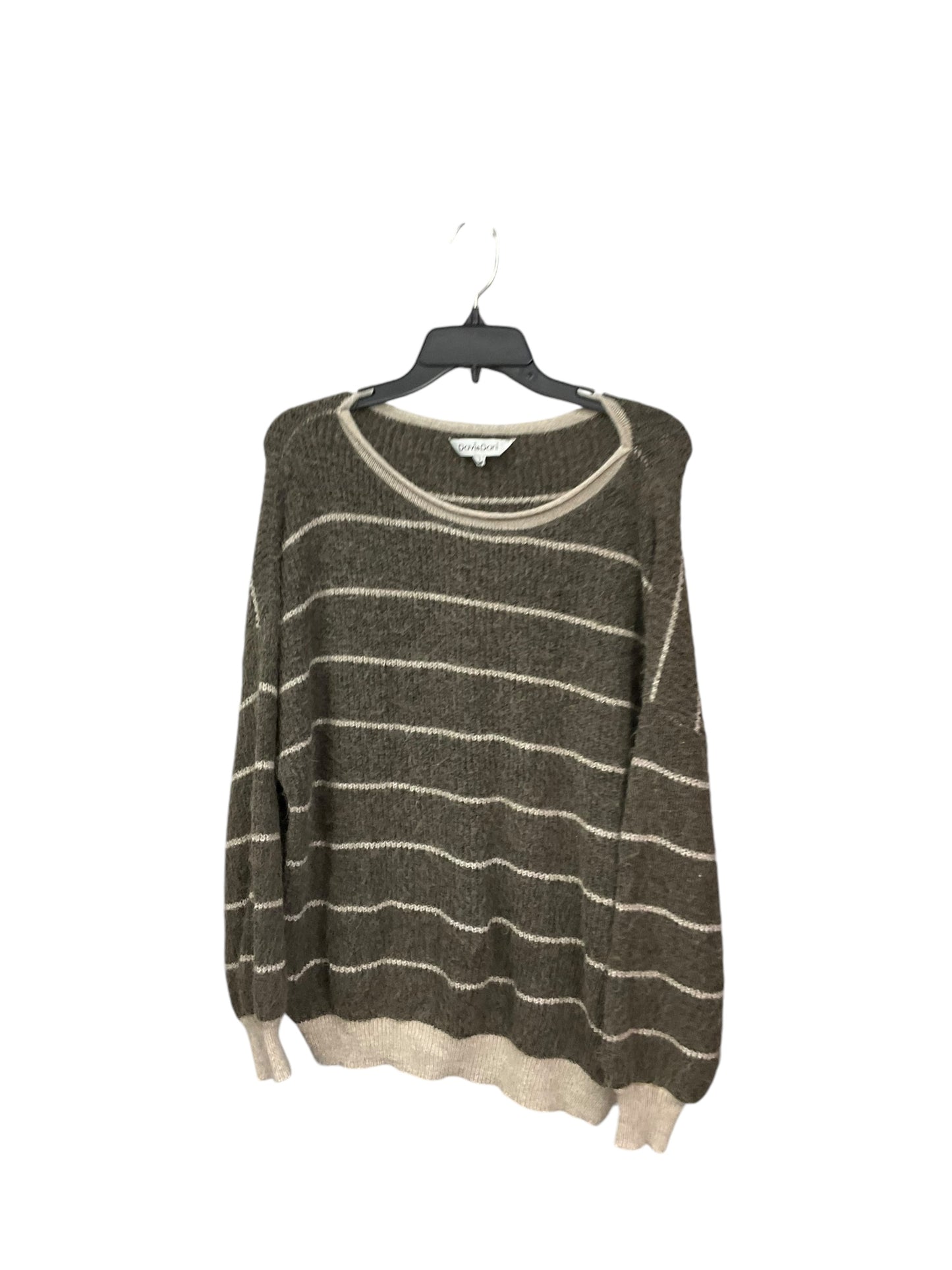 Sweater By Davi & Dani In Grey & White, Size: L