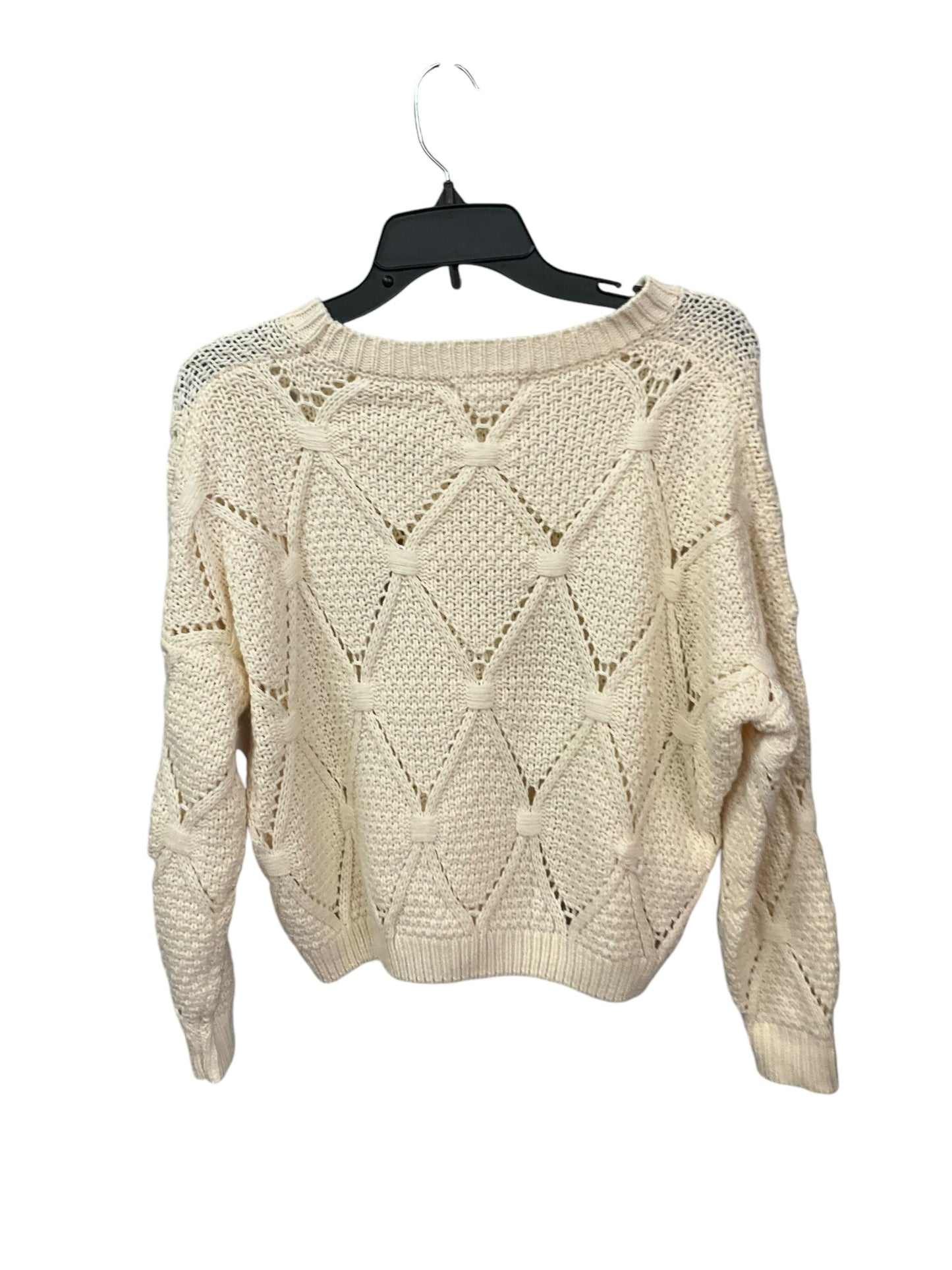 Sweater By Elodie In Cream, Size: M