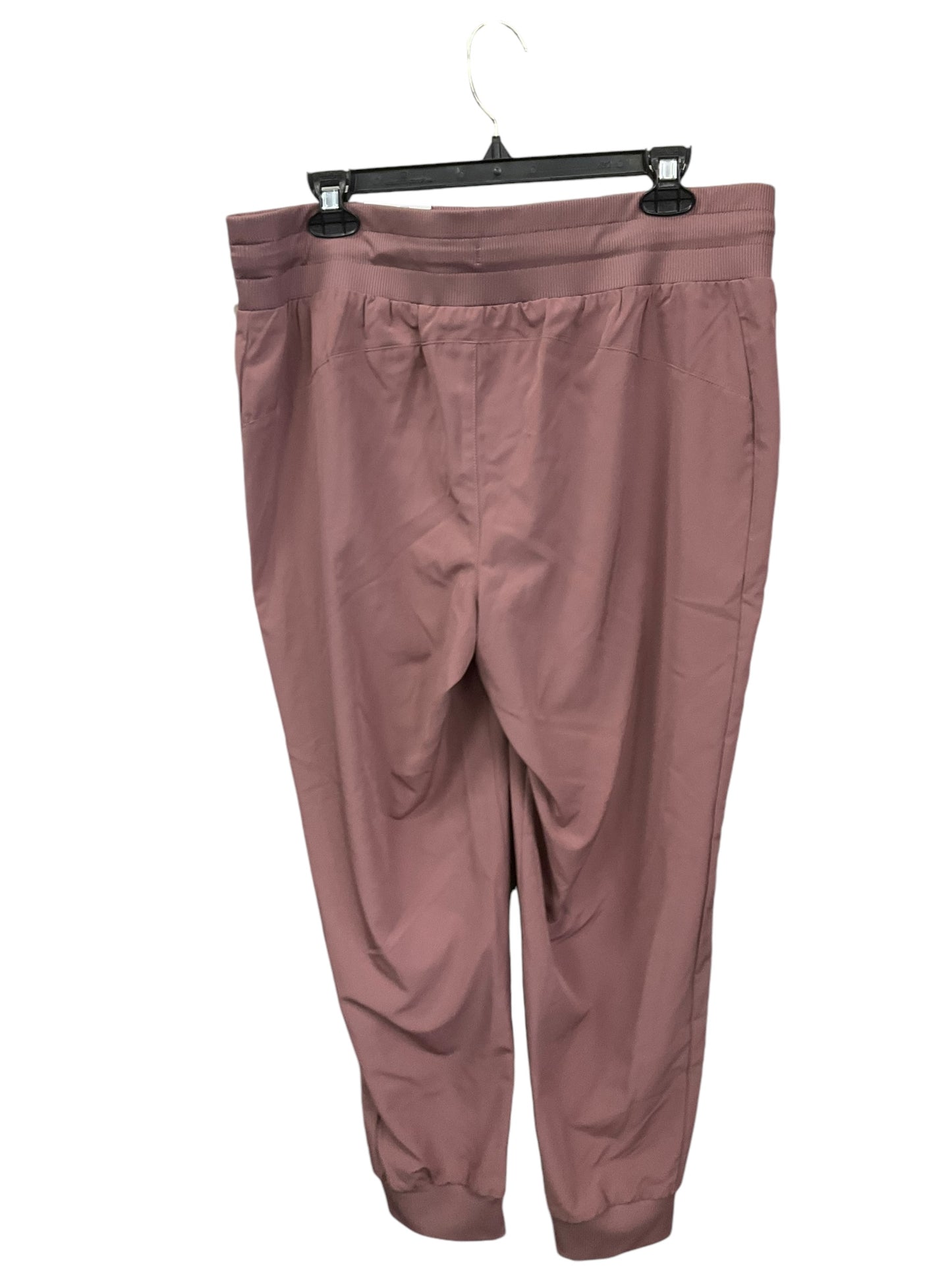 Athletic Pants By Xersion In Pink, Size: L