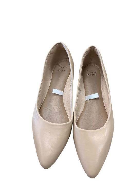 Shoes Flats By A New Day In Tan, Size: 9