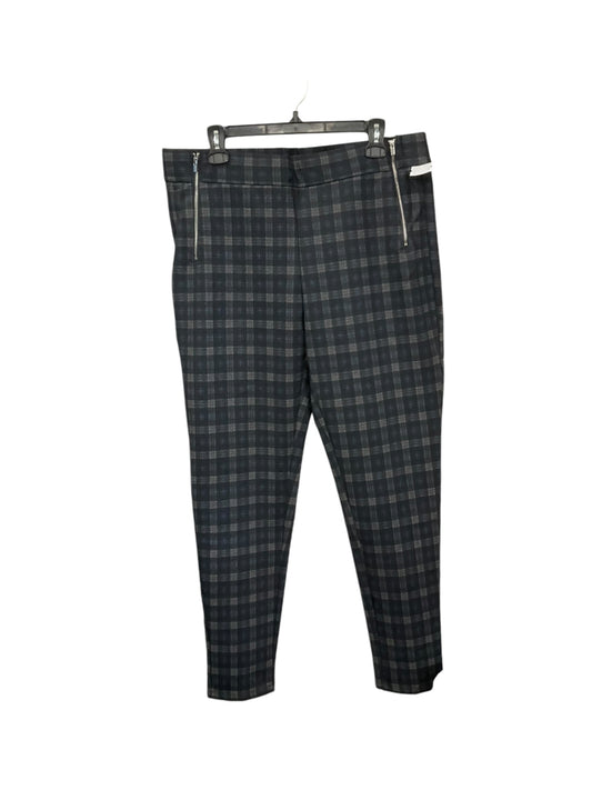 Pants Leggings By Kate & Mallory In Plaid Pattern, Size: Xl