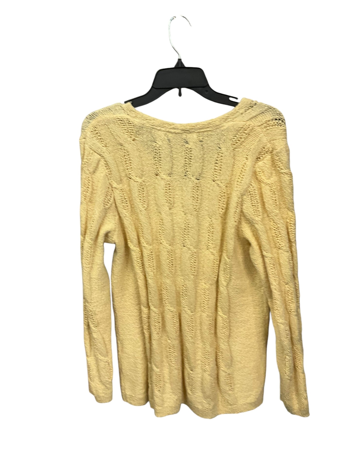 Sweater By J. Jill In Yellow, Size: M