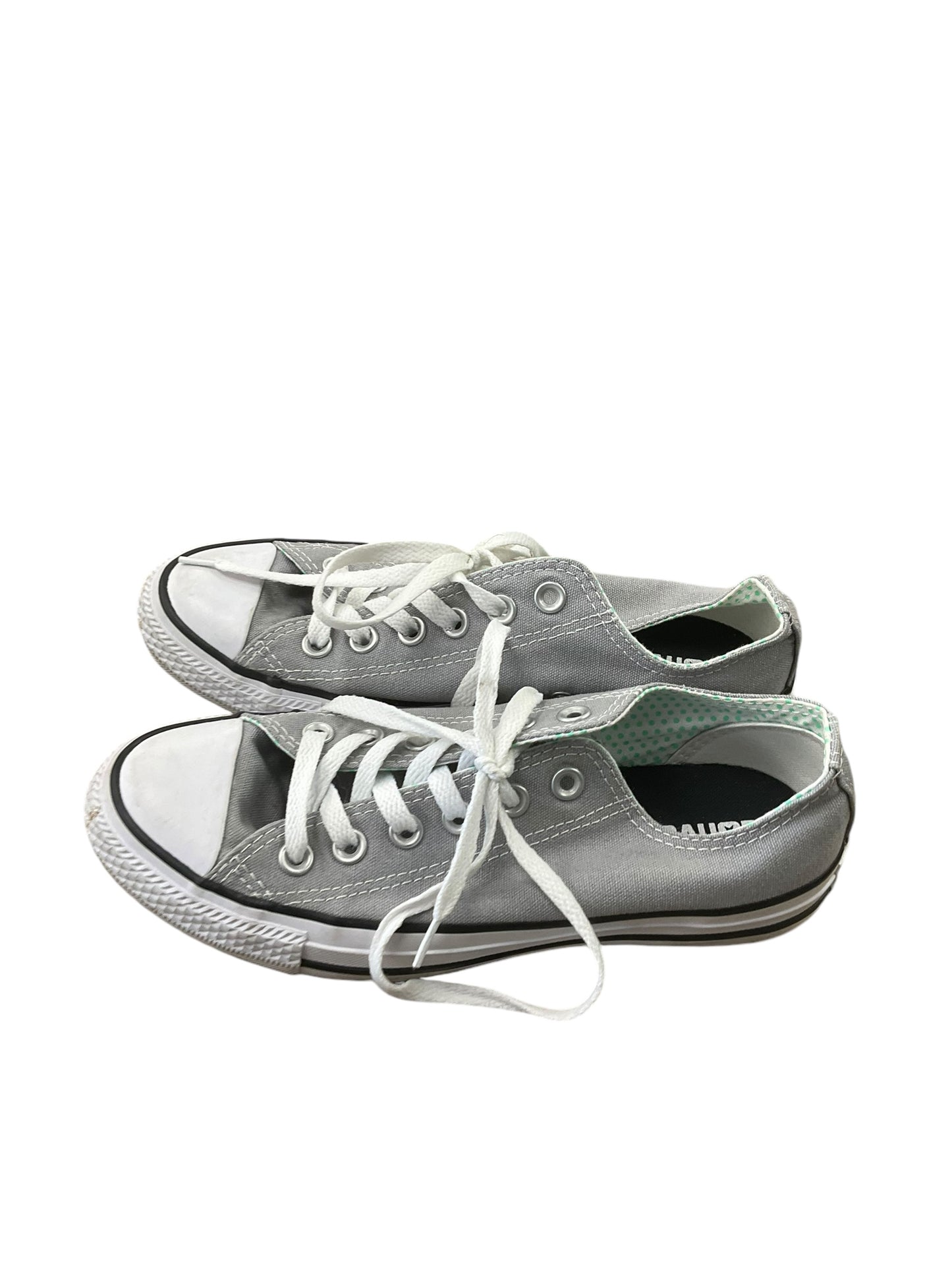 Shoes Sneakers By Converse In Grey & White, Size: 7