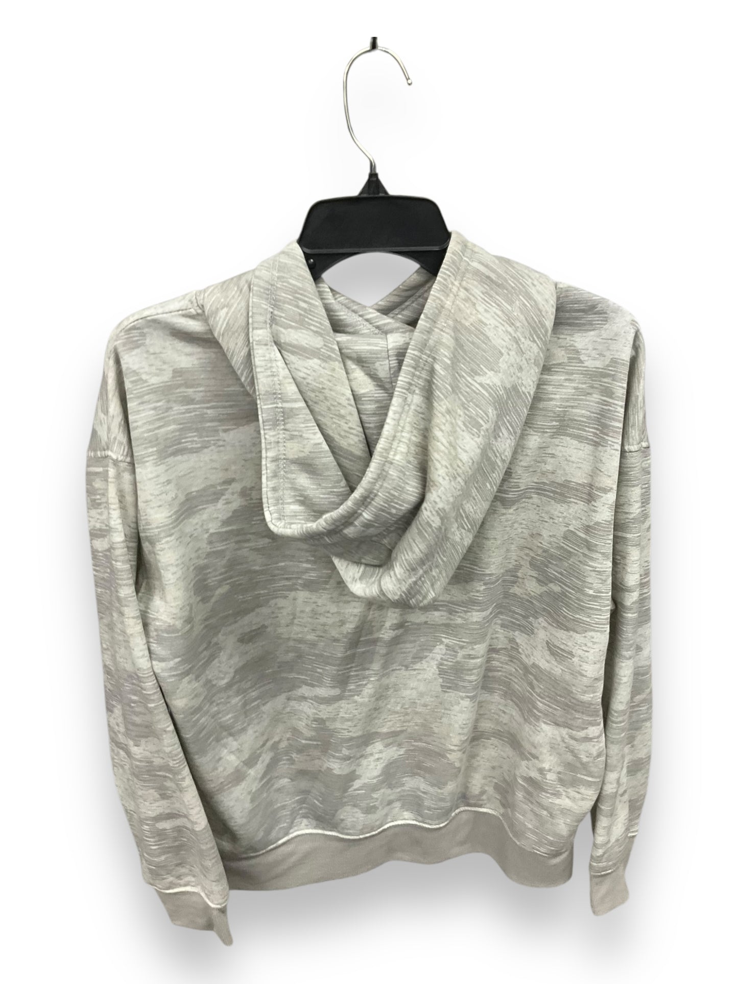 Sweatshirt Hoodie By Just Be In Grey, Size: L