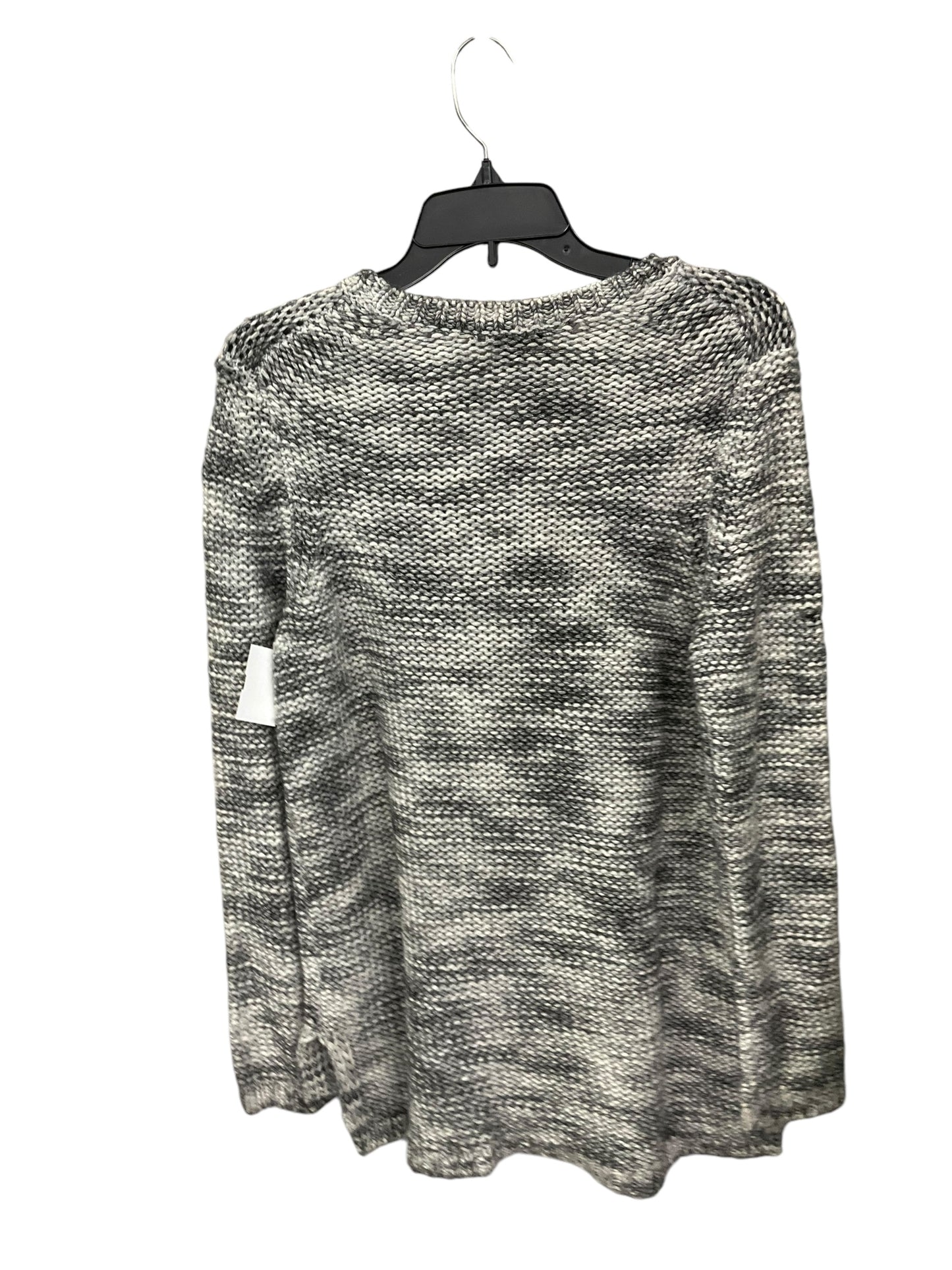 Sweater By Ann Taylor In Grey, Size: L