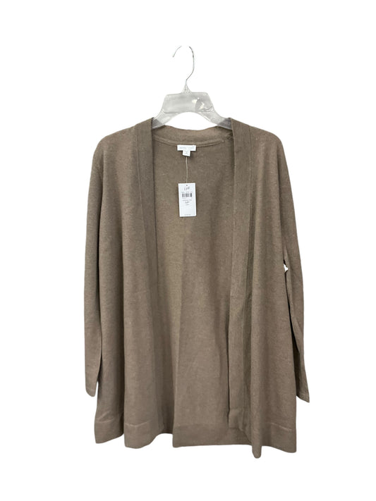 Sweater Cardigan Cashmere By J. Jill In Tan, Size: M