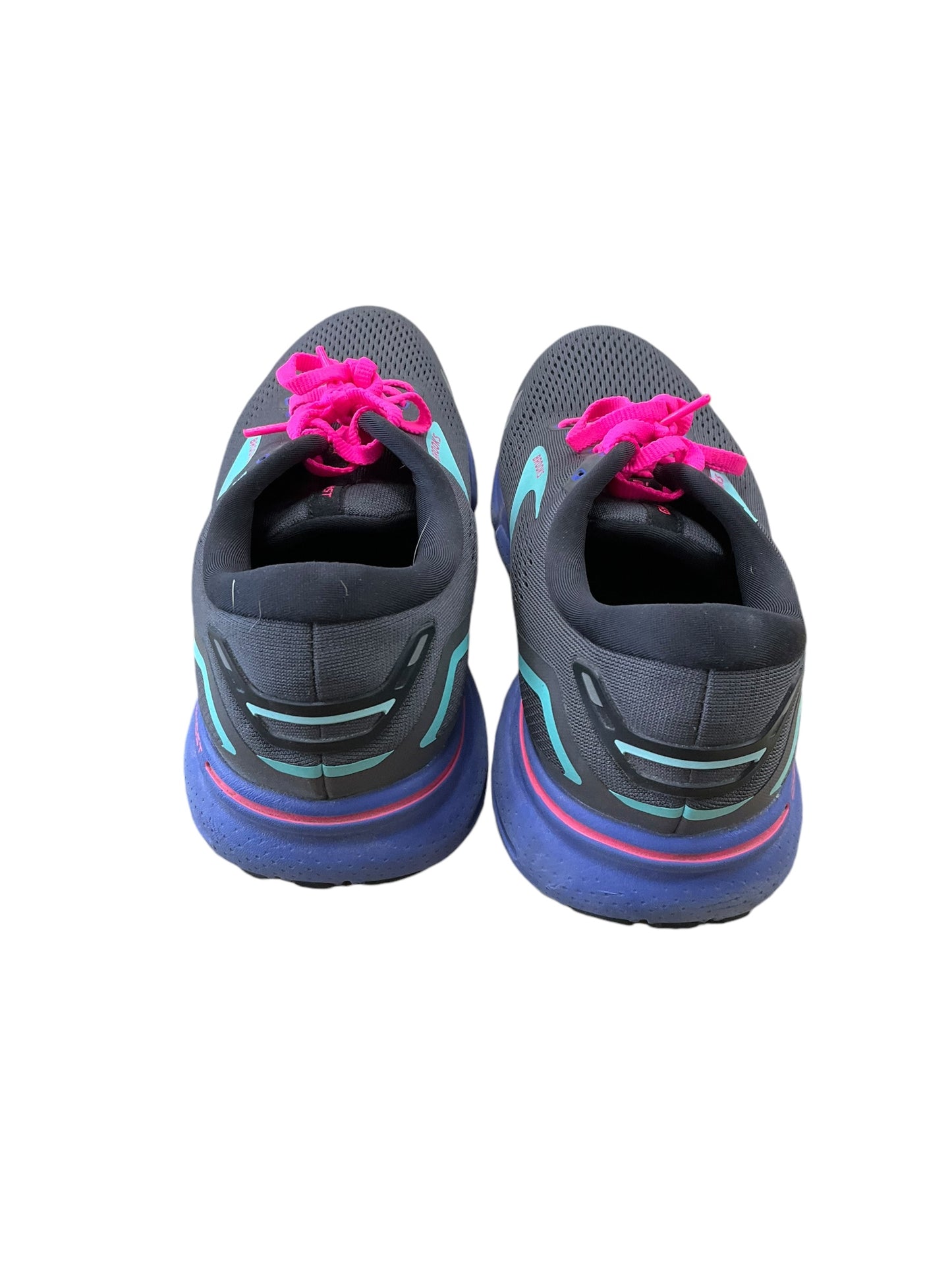 Shoes Athletic By Brooks In Grey & Pink, Size: 10.5