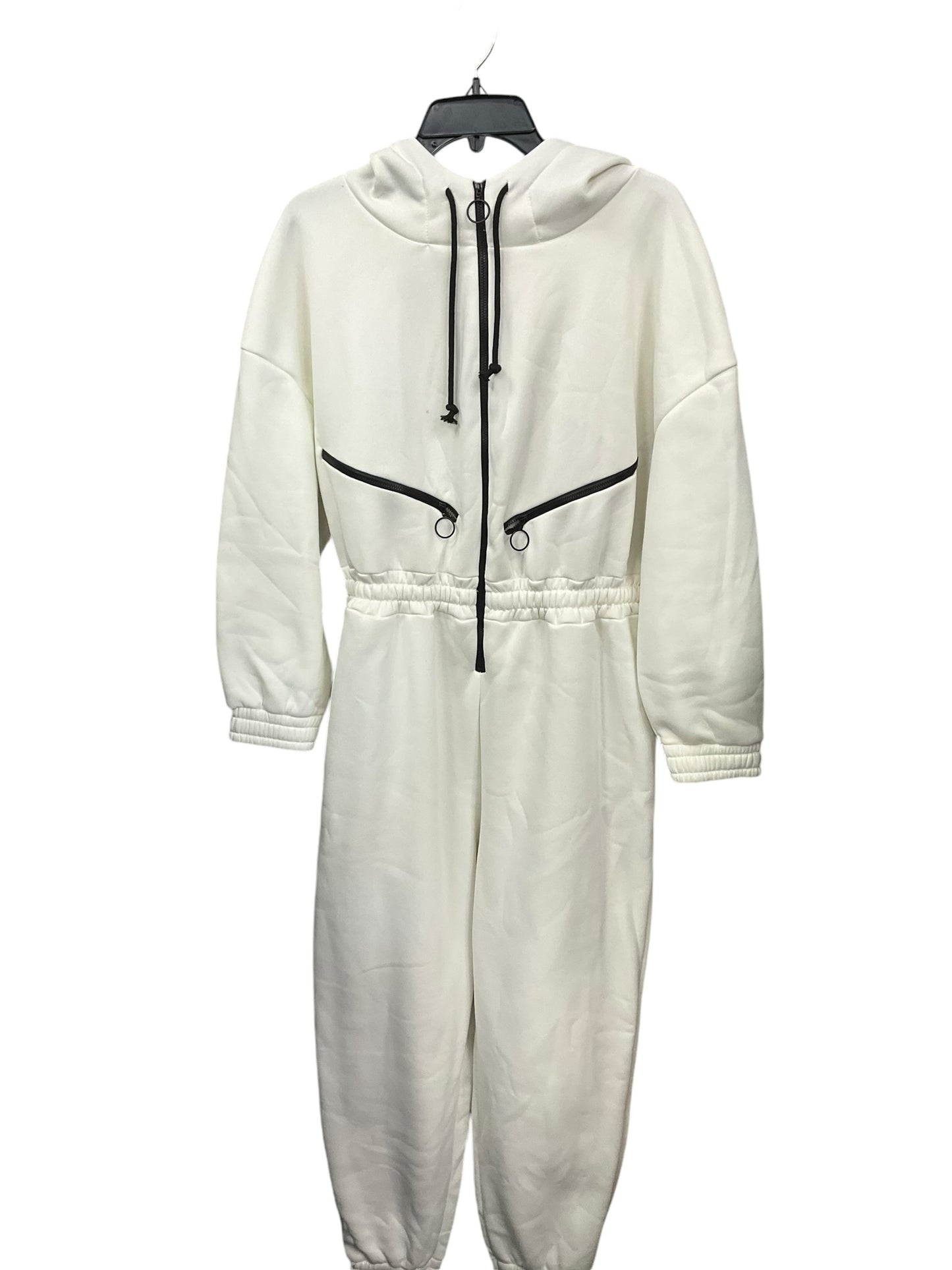 Jumpsuit By Shein In White, Size: 1x