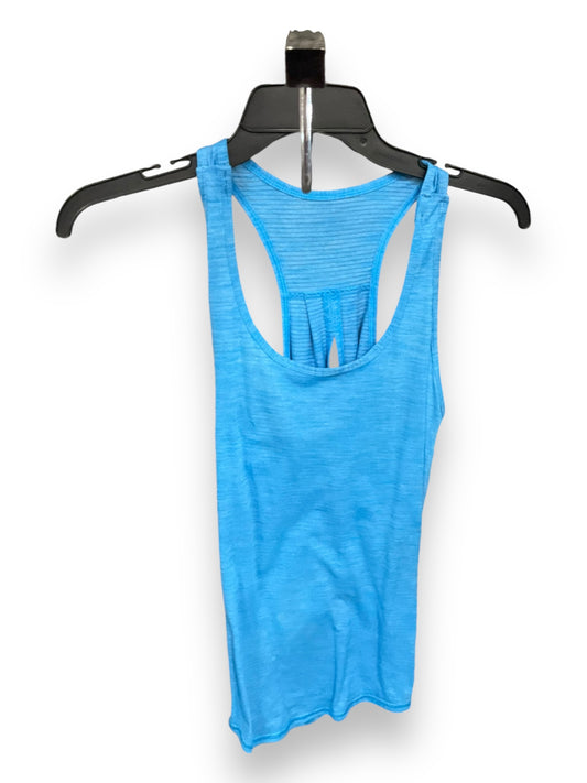 Athletic Tank Top By Lululemon In Blue, Size: M