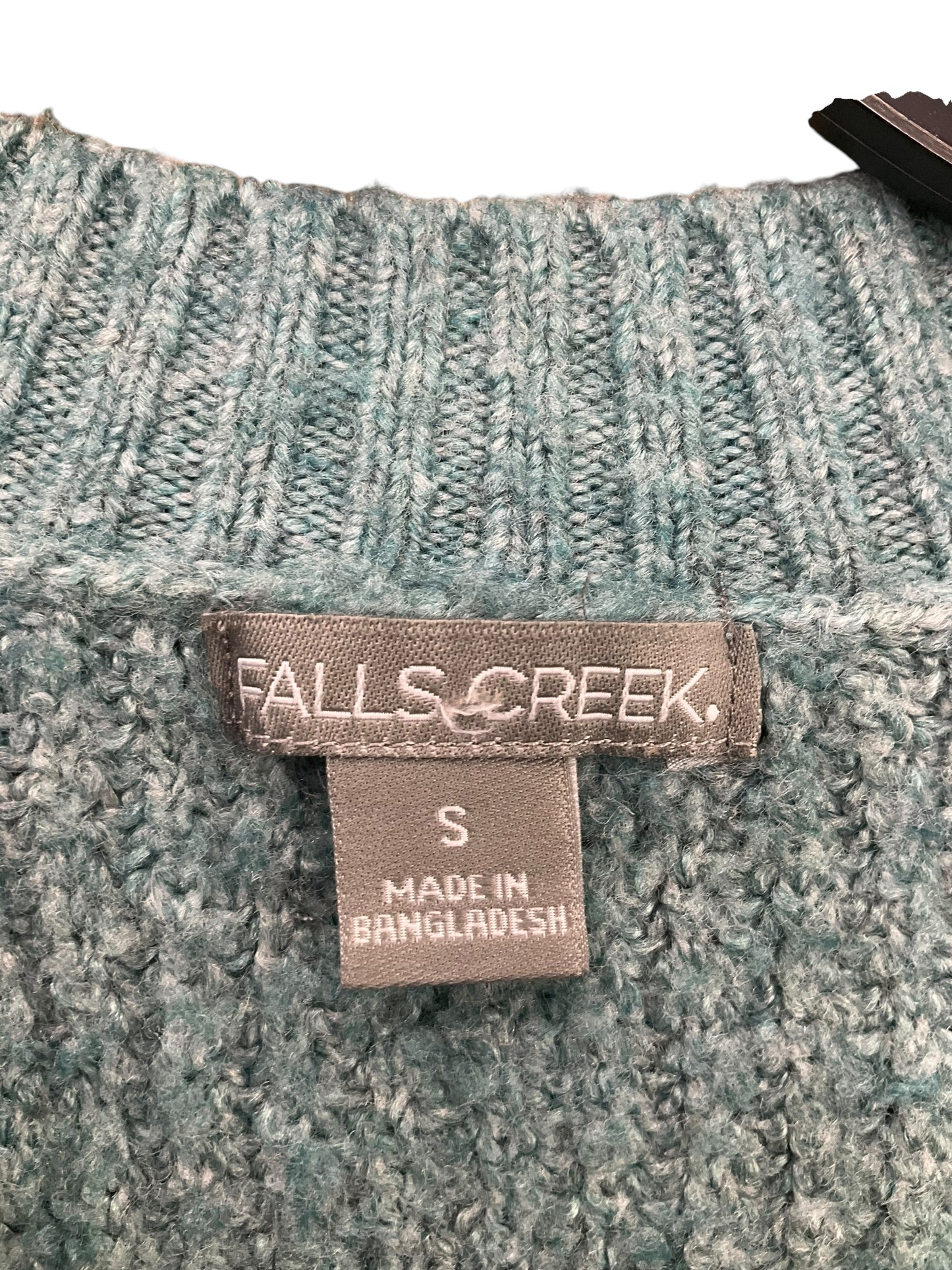 Sweater By Falls Creek In Green, Size: S