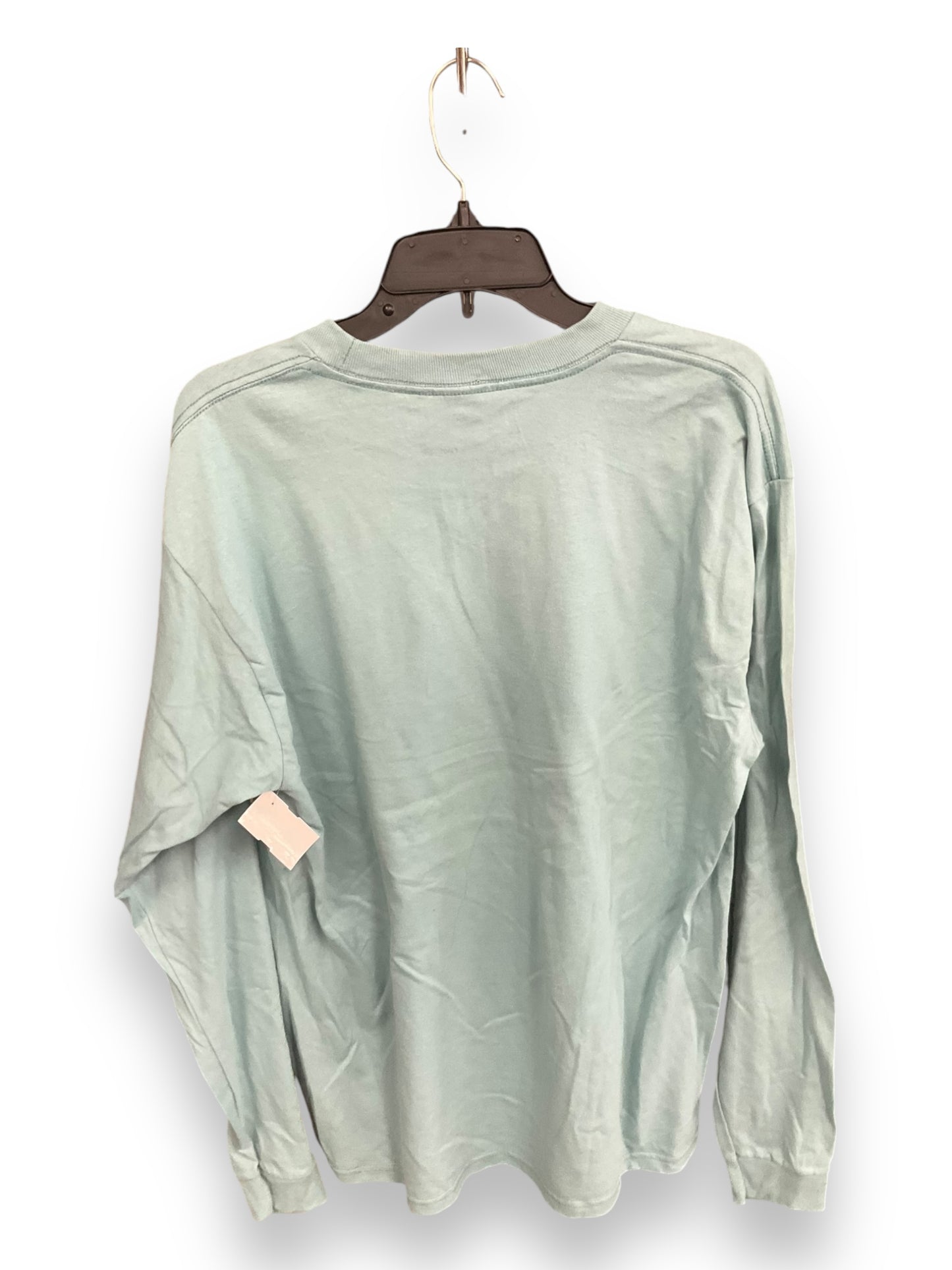 Top Long Sleeve By Clothes Mentor In Teal, Size: L