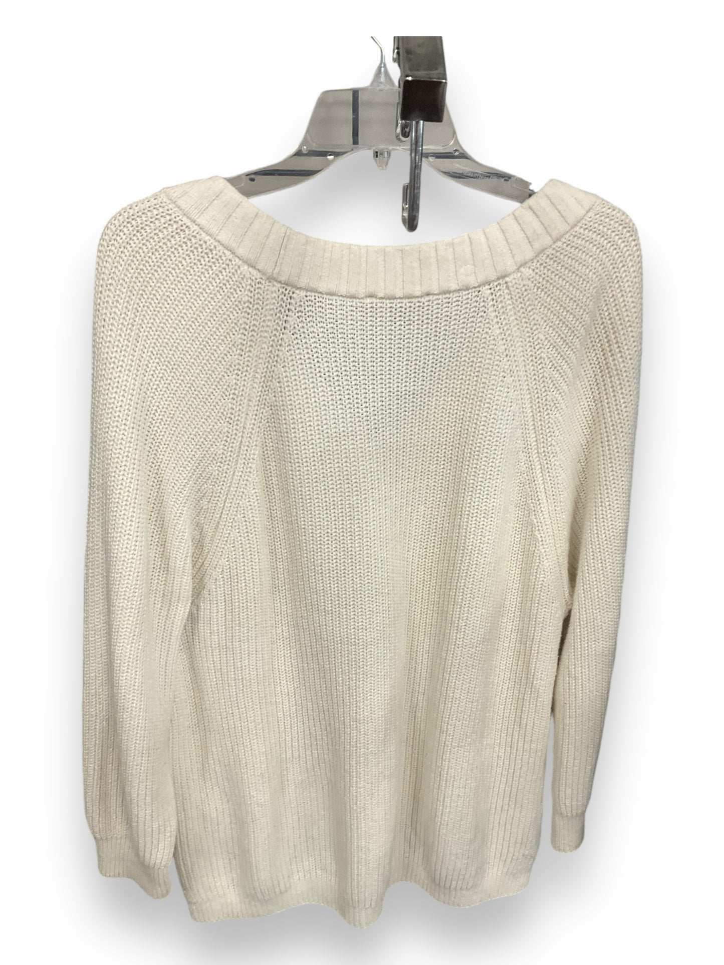 Sweater By Express In Ivory, Size: M