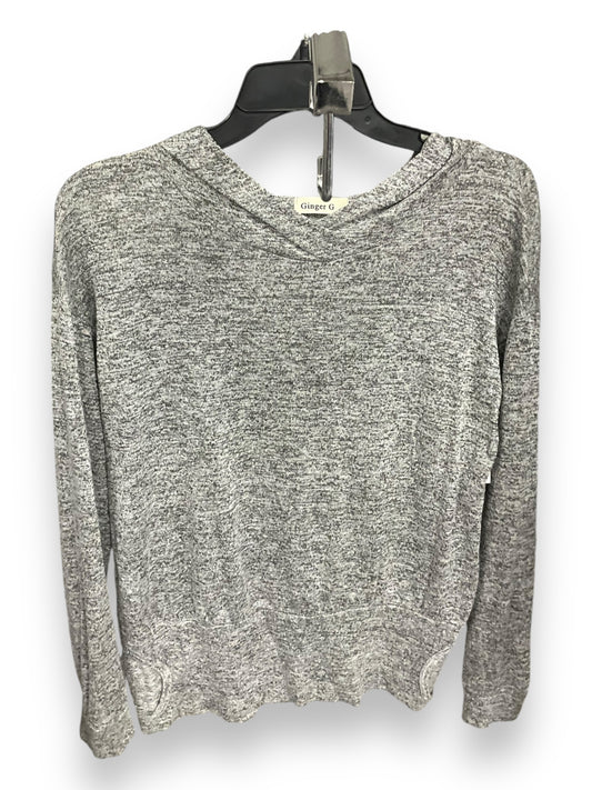 Top Long Sleeve By Ginger G In Grey, Size: M