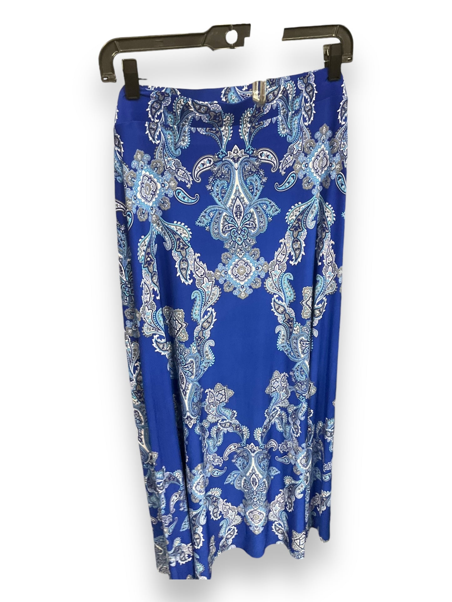 Skirt Maxi By Inc In Blue & White, Size: 1x