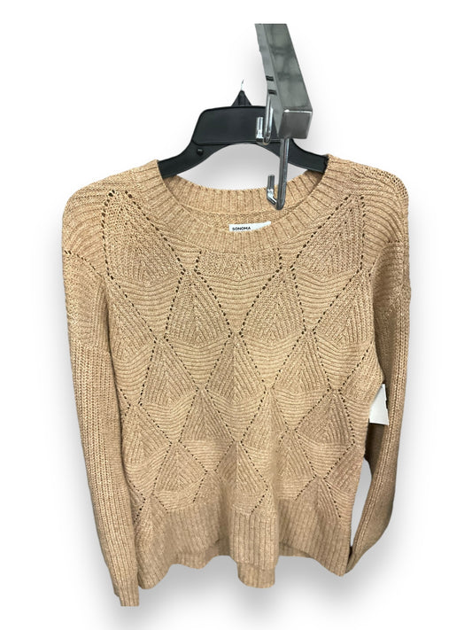 Sweater By Sonoma In Brown, Size: M