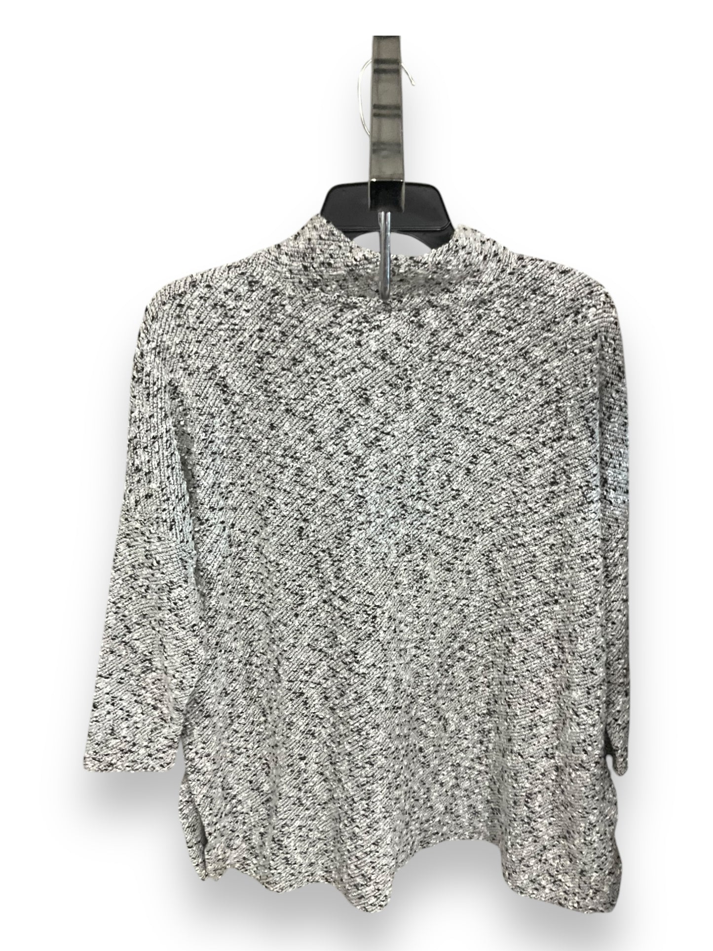 Sweater By Lou And Grey In Black & Grey, Size: S