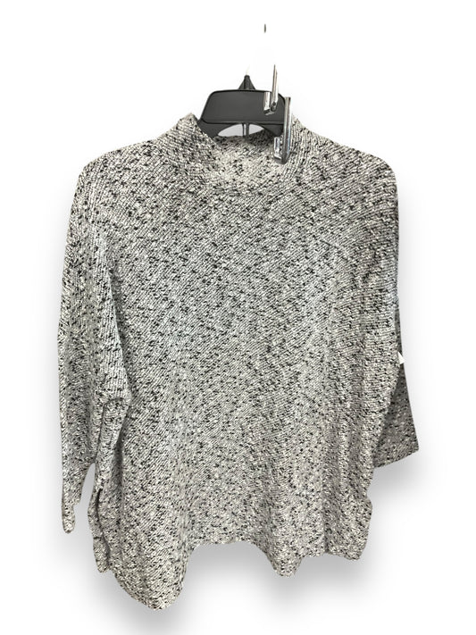 Sweater By Lou And Grey In Black & Grey, Size: S