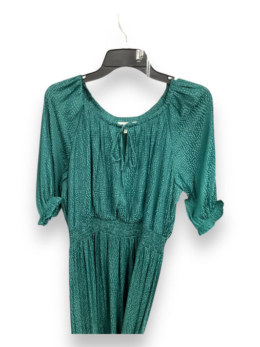 Dress Casual Maxi By Clothes Mentor In Green, Size: L