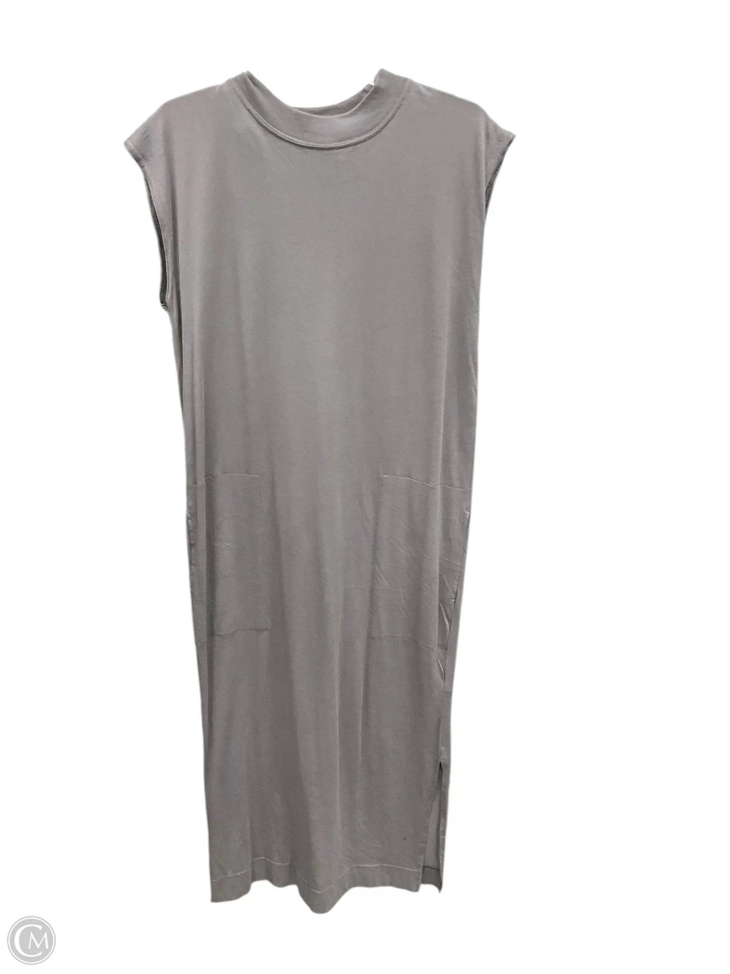 Dress Casual Midi By Free People In Grey, Size: Xs