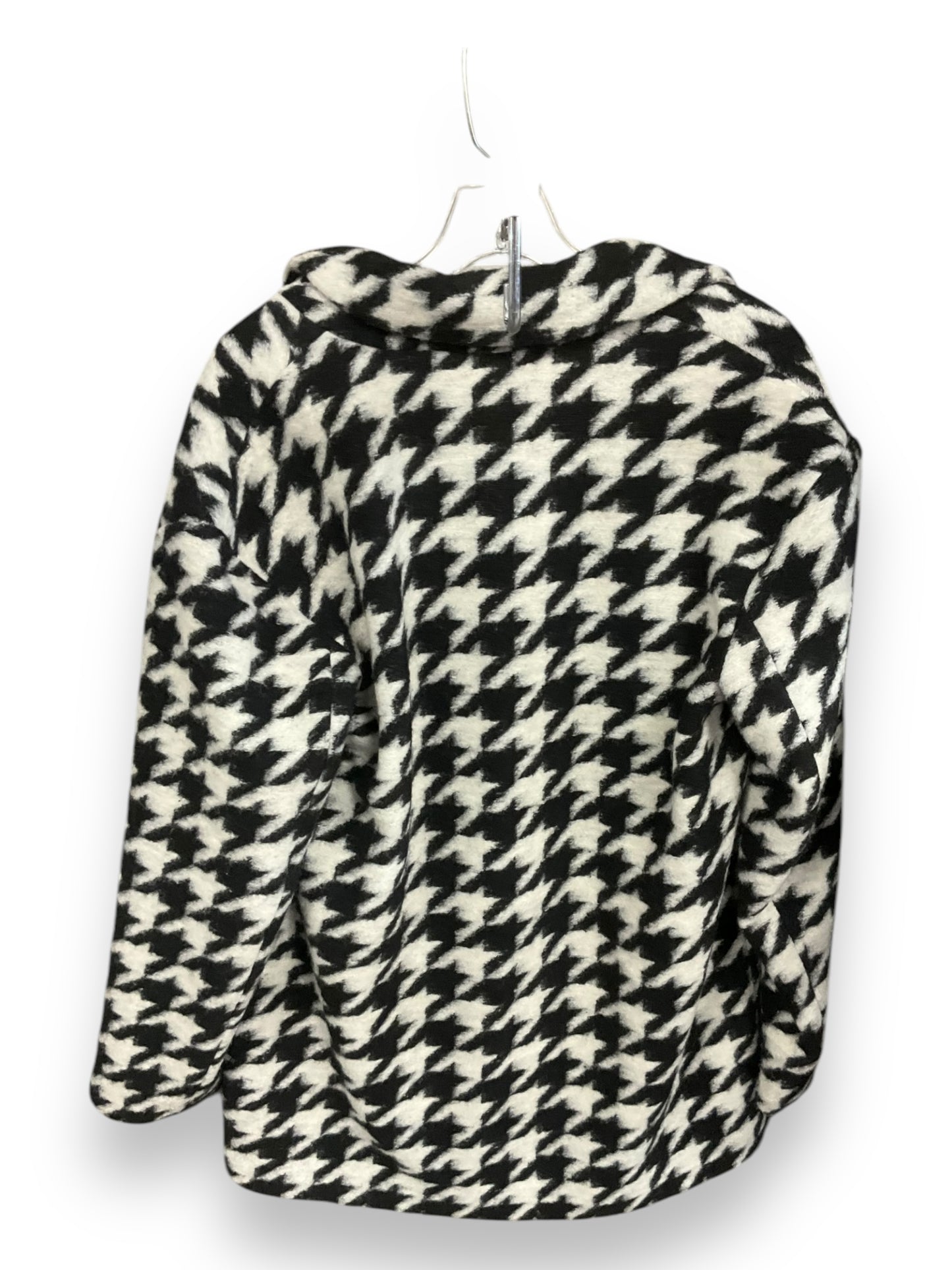 Coat Other By Nine West In Black & White, Size: M