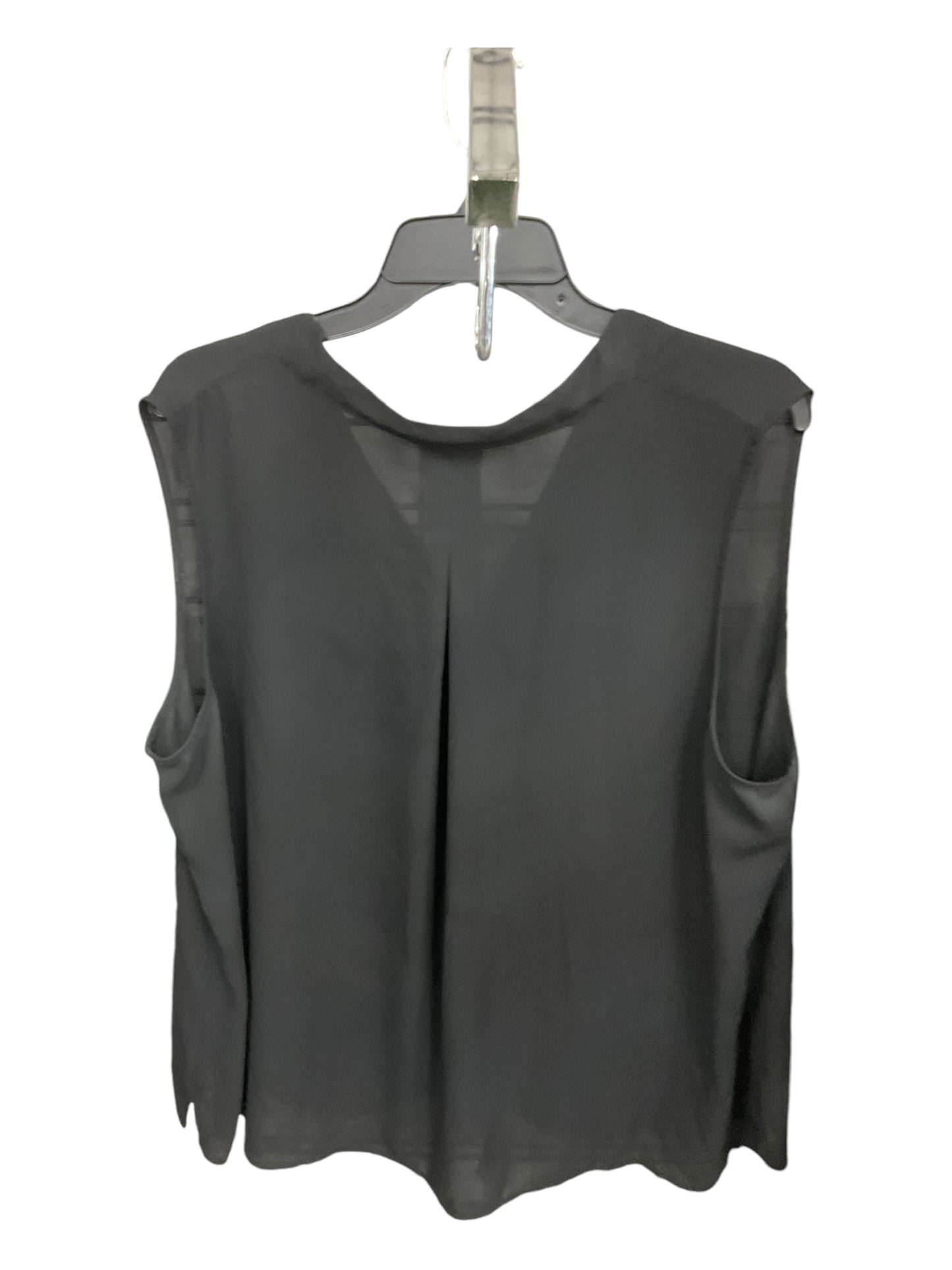 Top Sleeveless By Avenue In Black, Size: 18