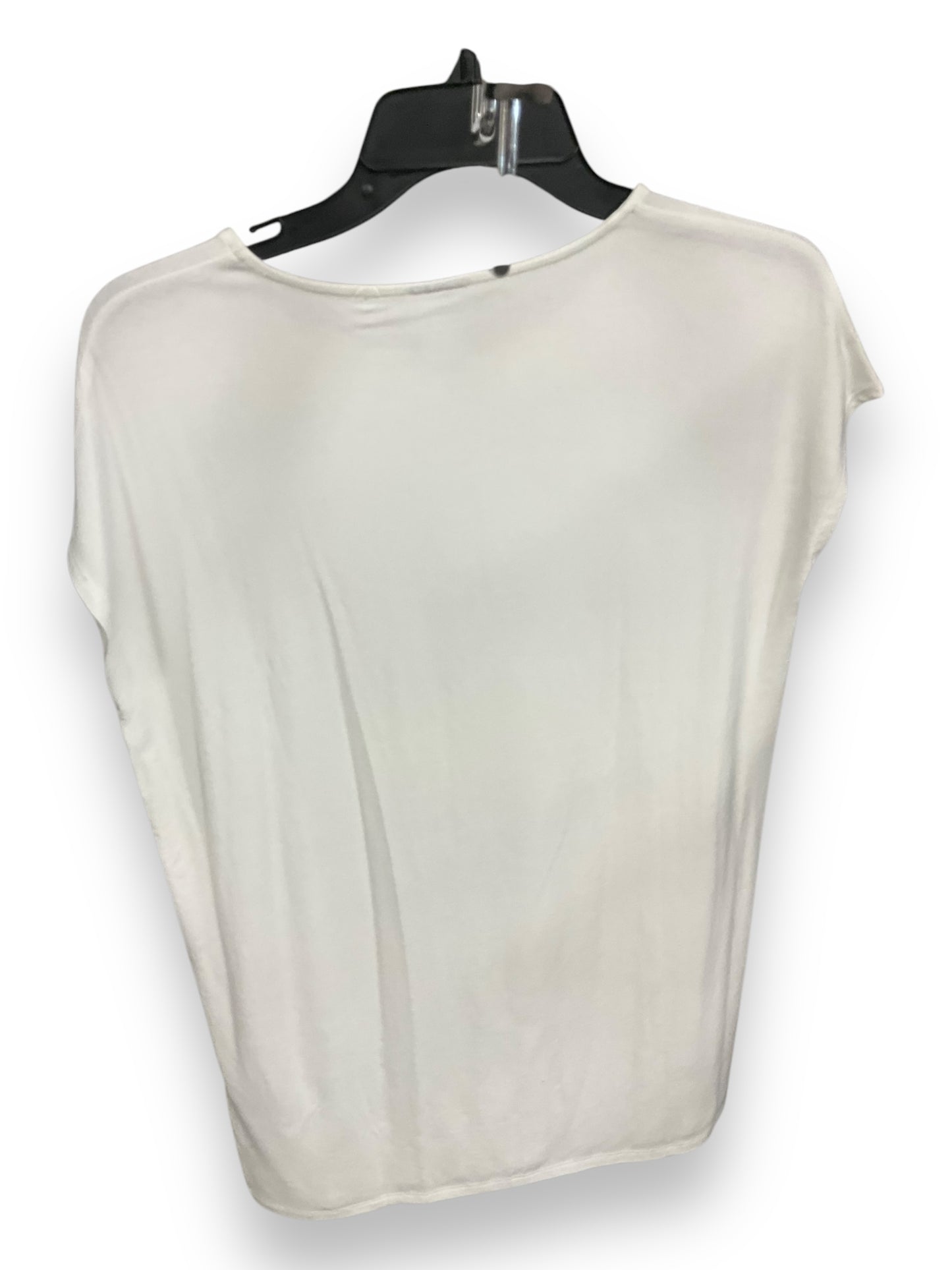 Top Sleeveless By Chicos In White, Size: S