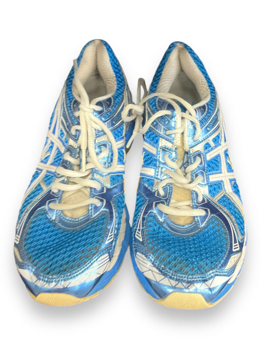 Shoes Athletic By Asics In Blue & White, Size: 8.5