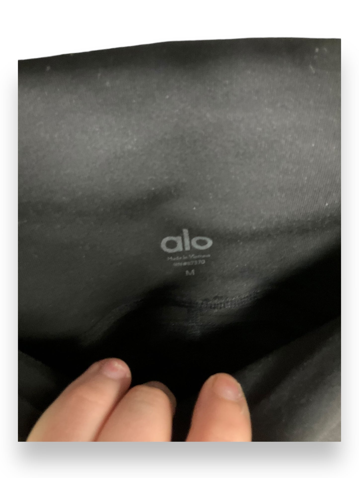 Athletic Leggings By Alo In Black, Size: M