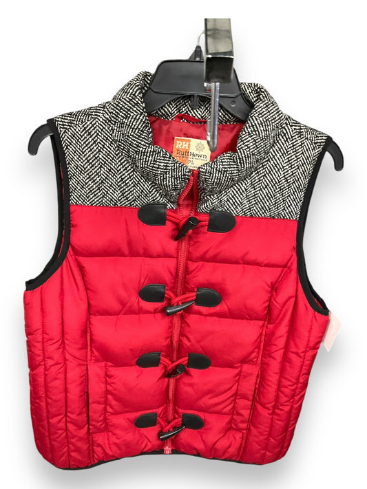 Vest Puffer & Quilted By Ruff Hewn In Red, Size: L