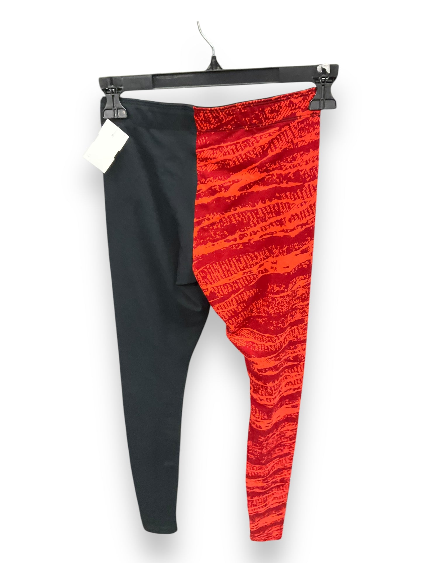 Athletic Leggings By Nike Apparel In Black & Red, Size: Xs