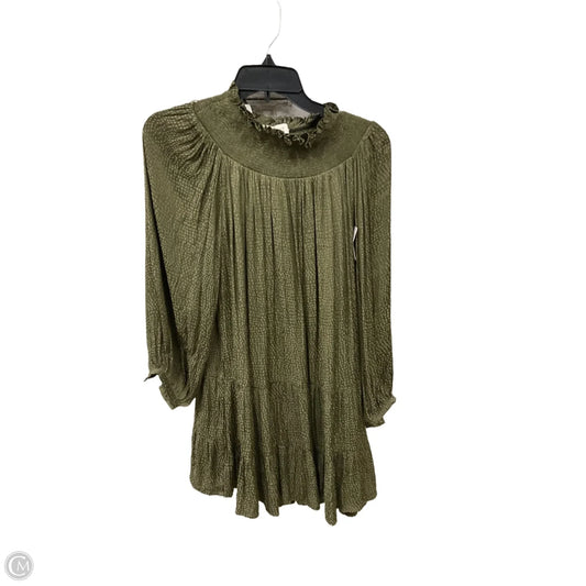 Dress Casual Midi By Loft In Green, Size: Xs