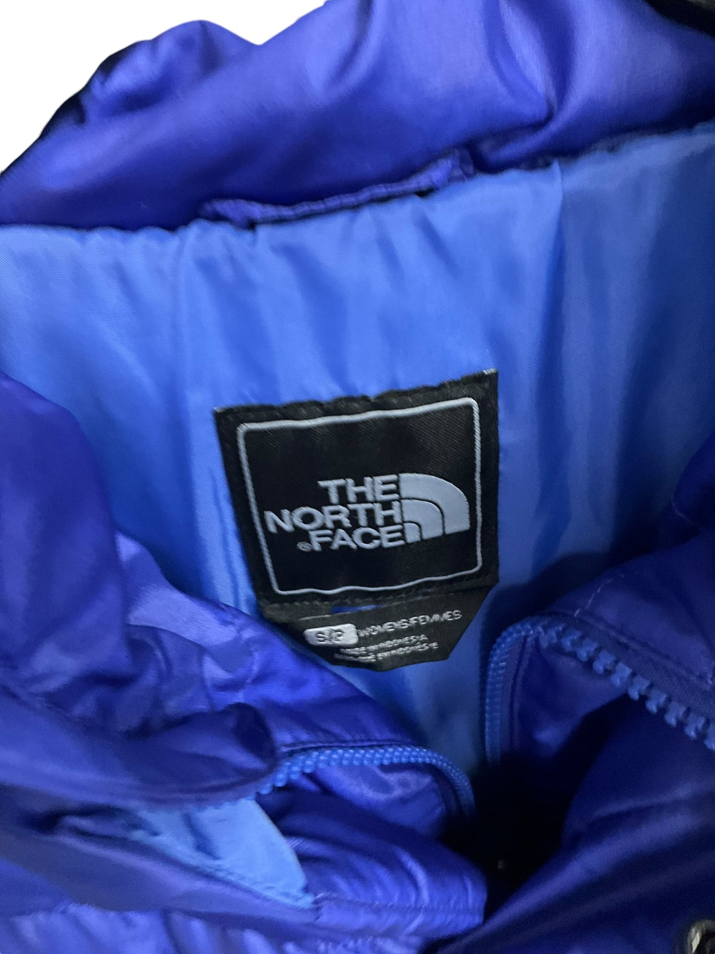 Coat Puffer & Quilted By The North Face In Blue, Size: S