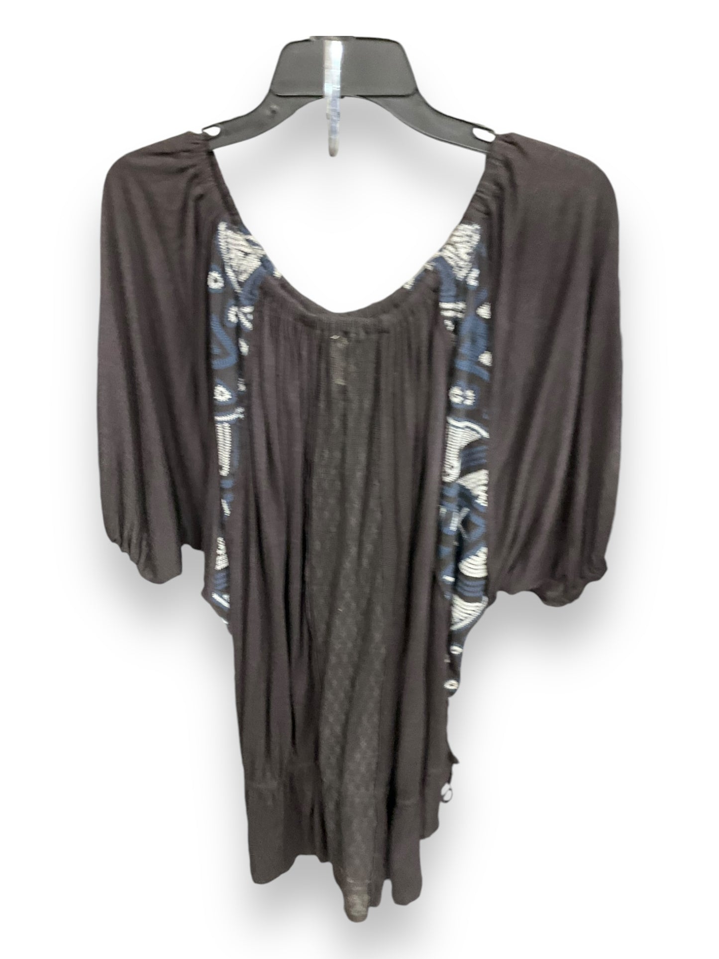 Top 3/4 Sleeve By Free People In Multi-colored, Size: S