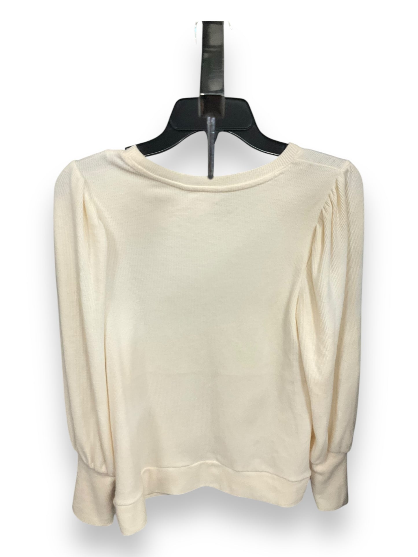 Top Long Sleeve By Lc Lauren Conrad In Cream, Size: M