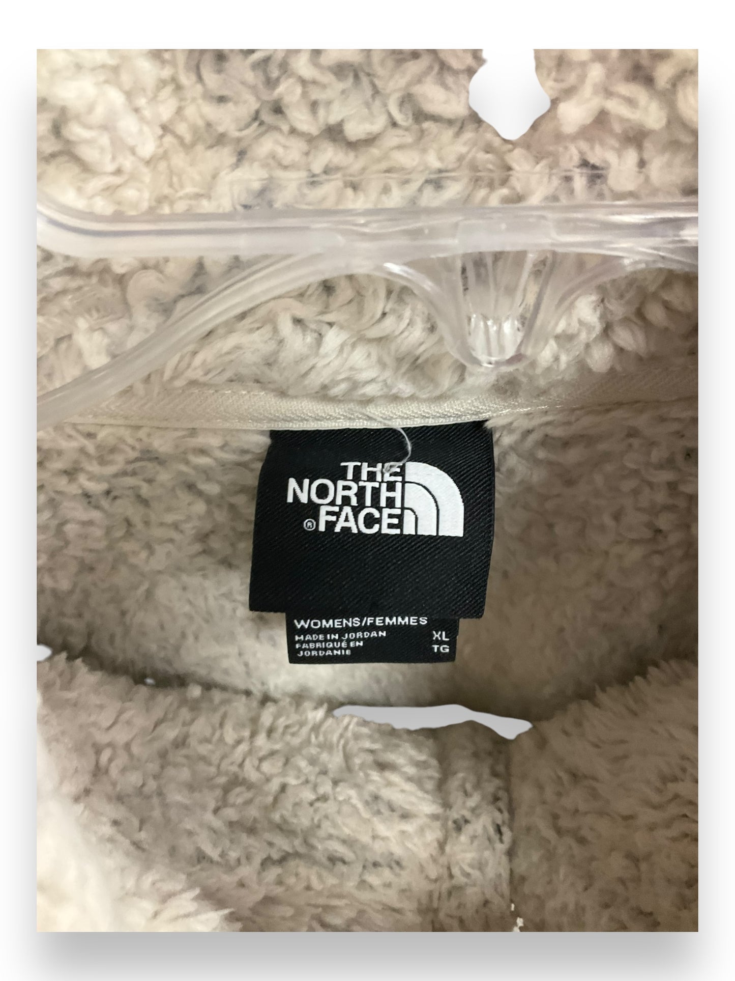 Jacket Fleece By The North Face In Cream, Size: Xl