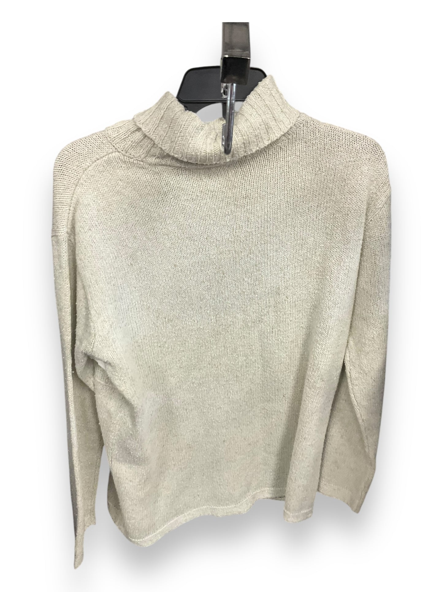 Sweater By Liz Claiborne In Cream, Size: S