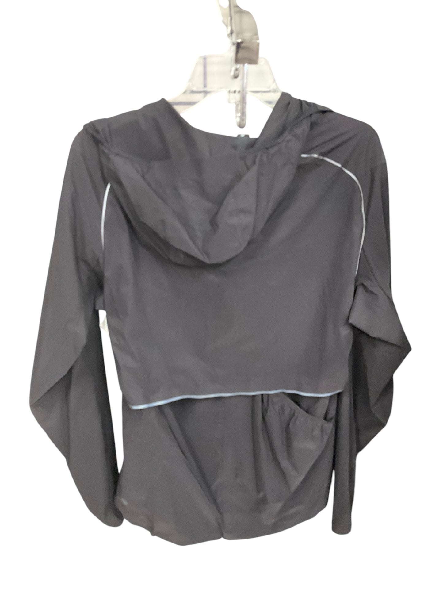 Athletic Jacket By Lululemon In Black, Size: M