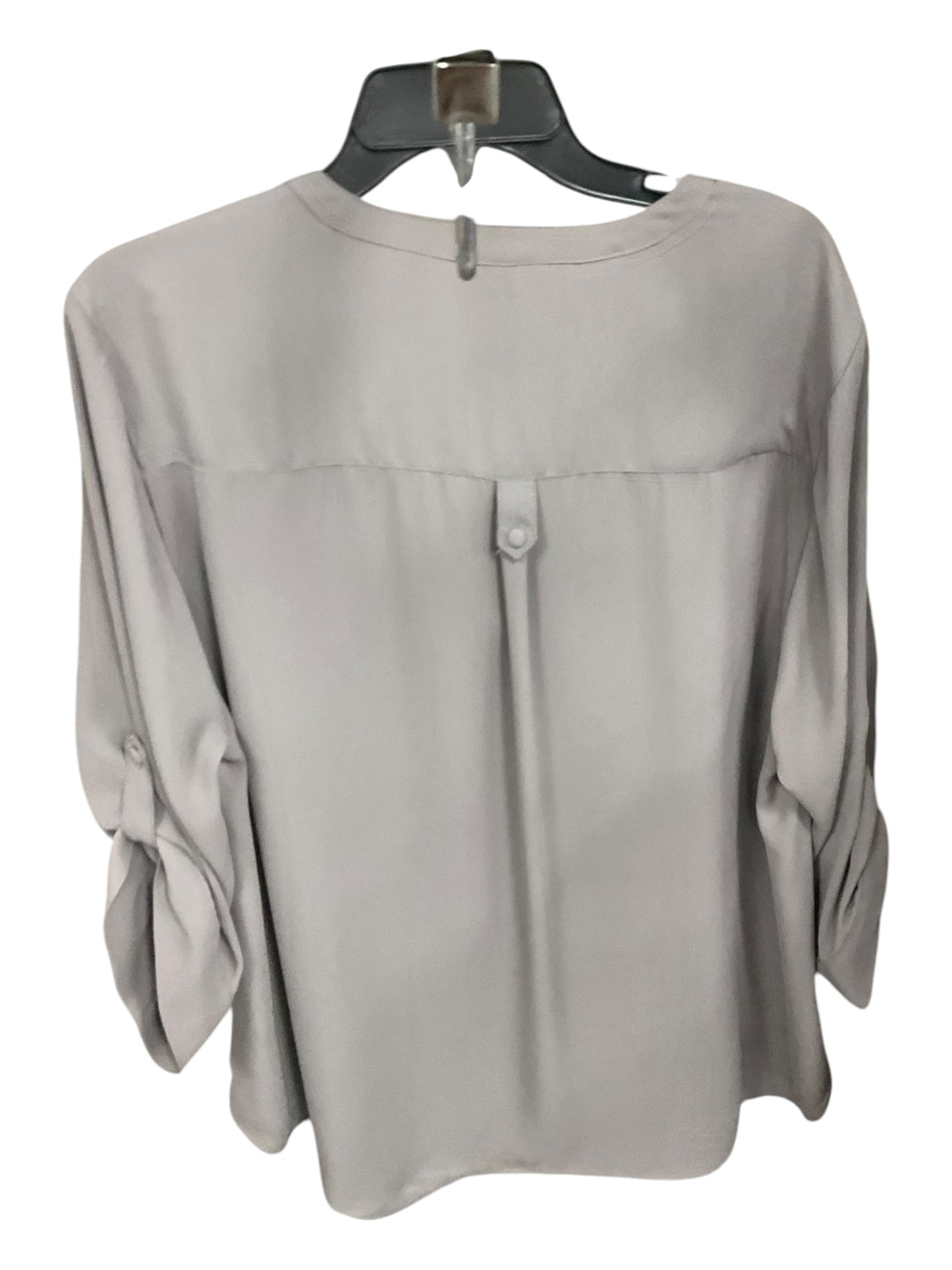 Top Long Sleeve By Torrid In Grey, Size: 2x