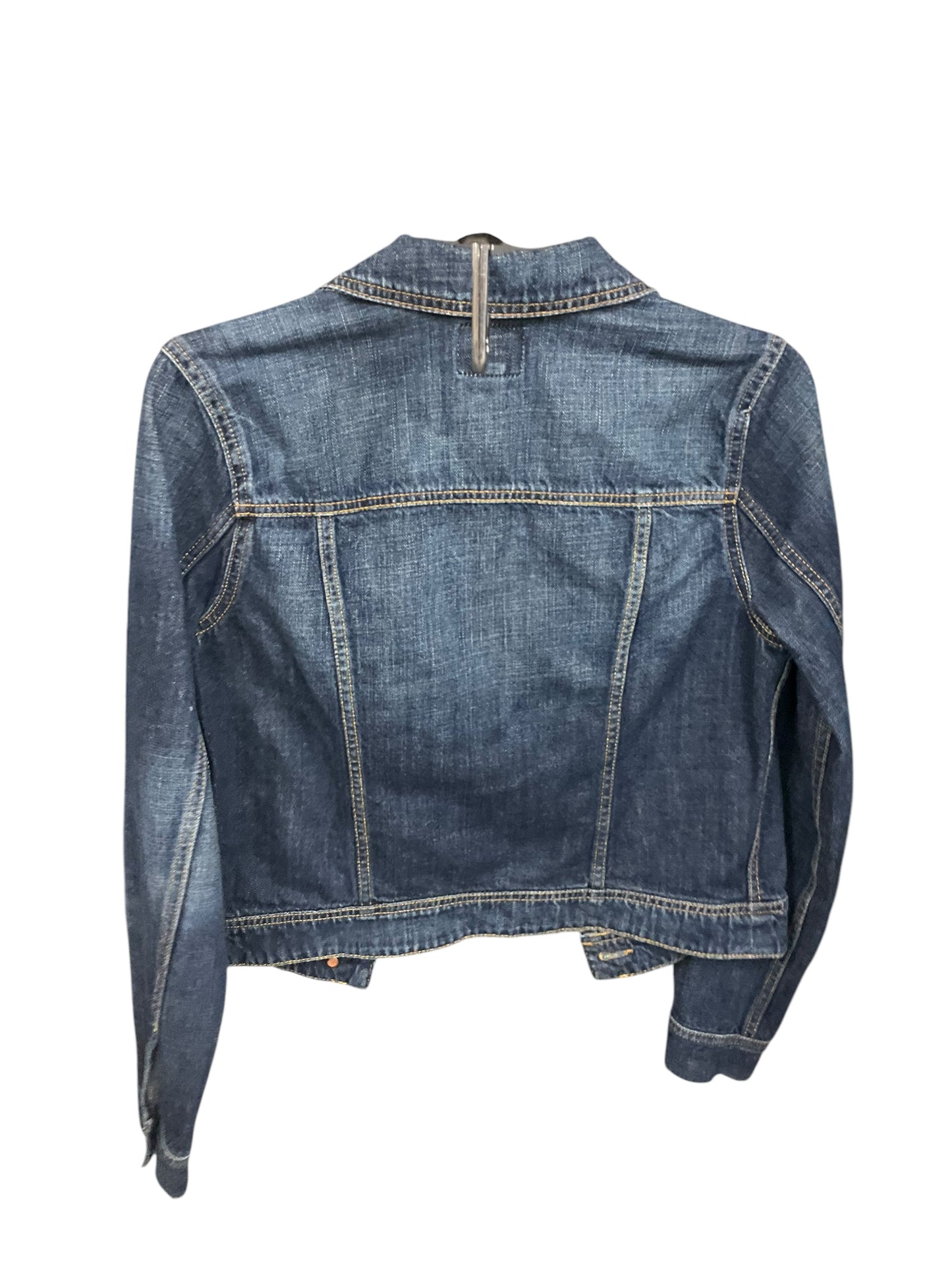 Jacket Denim By Hollister In Blue Denim, Size: S