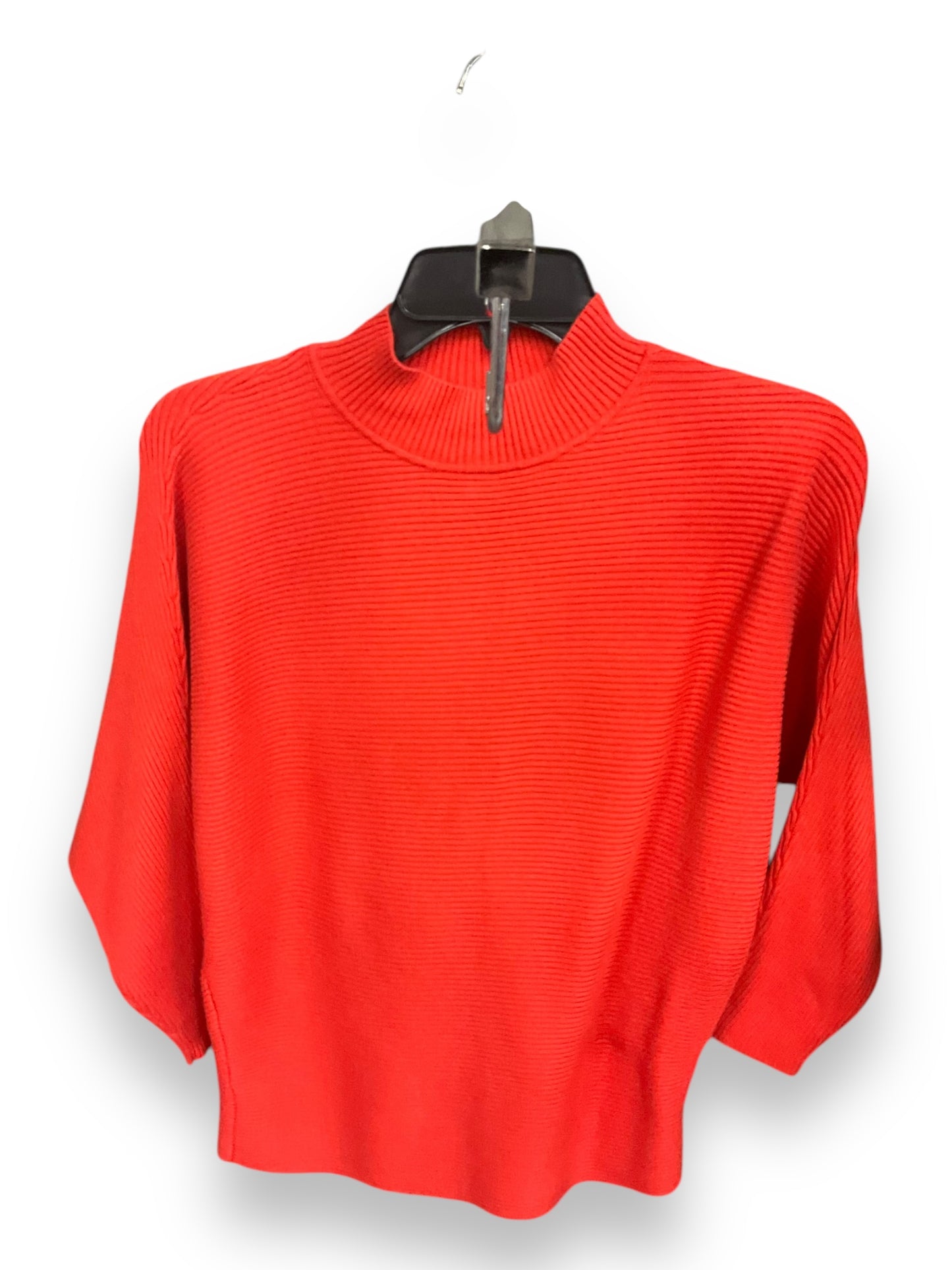 Sweater By Vince Camuto In Orange, Size: Xs