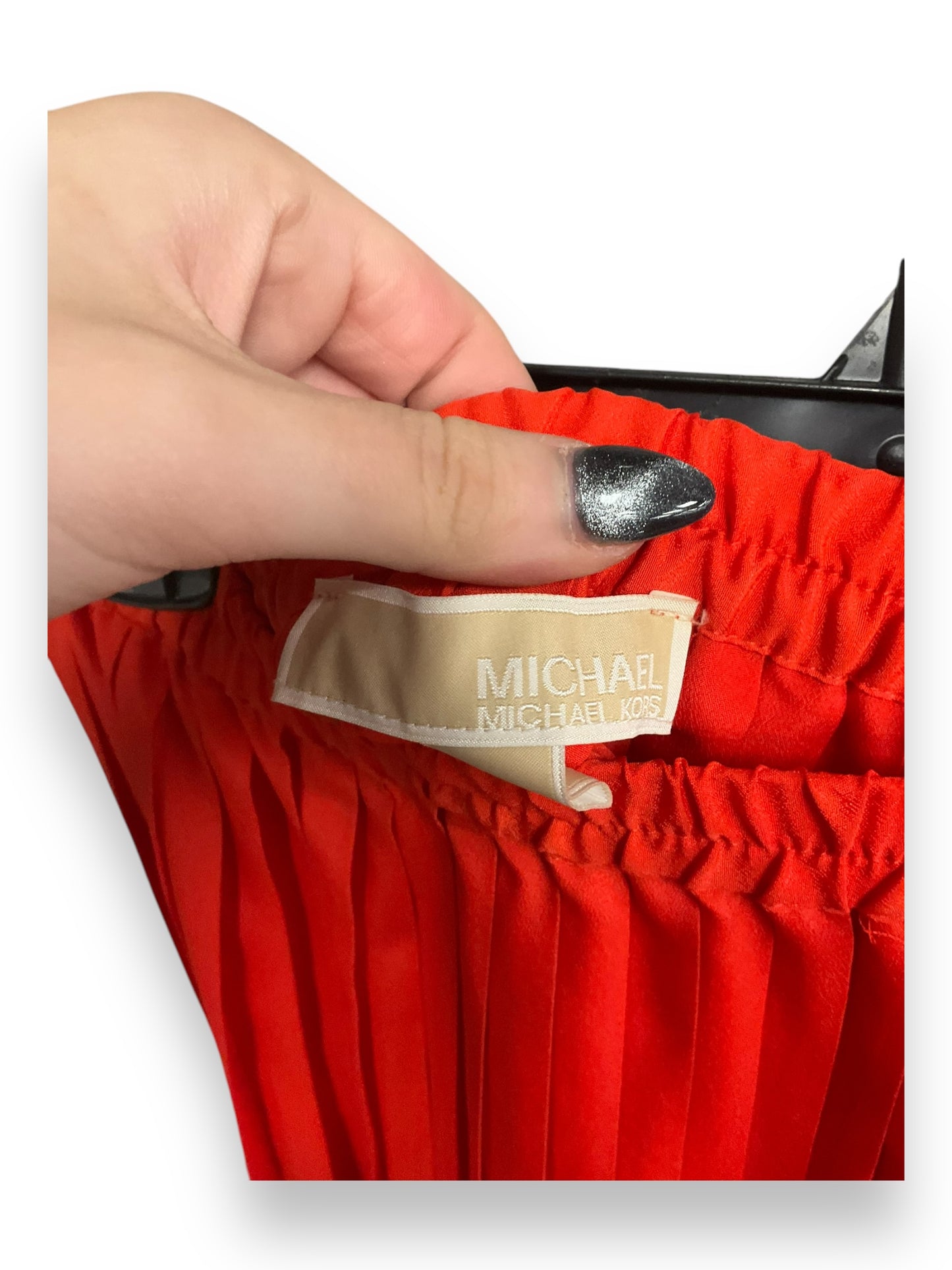 Skirt Maxi By Michael By Michael Kors In Orange, Size: S