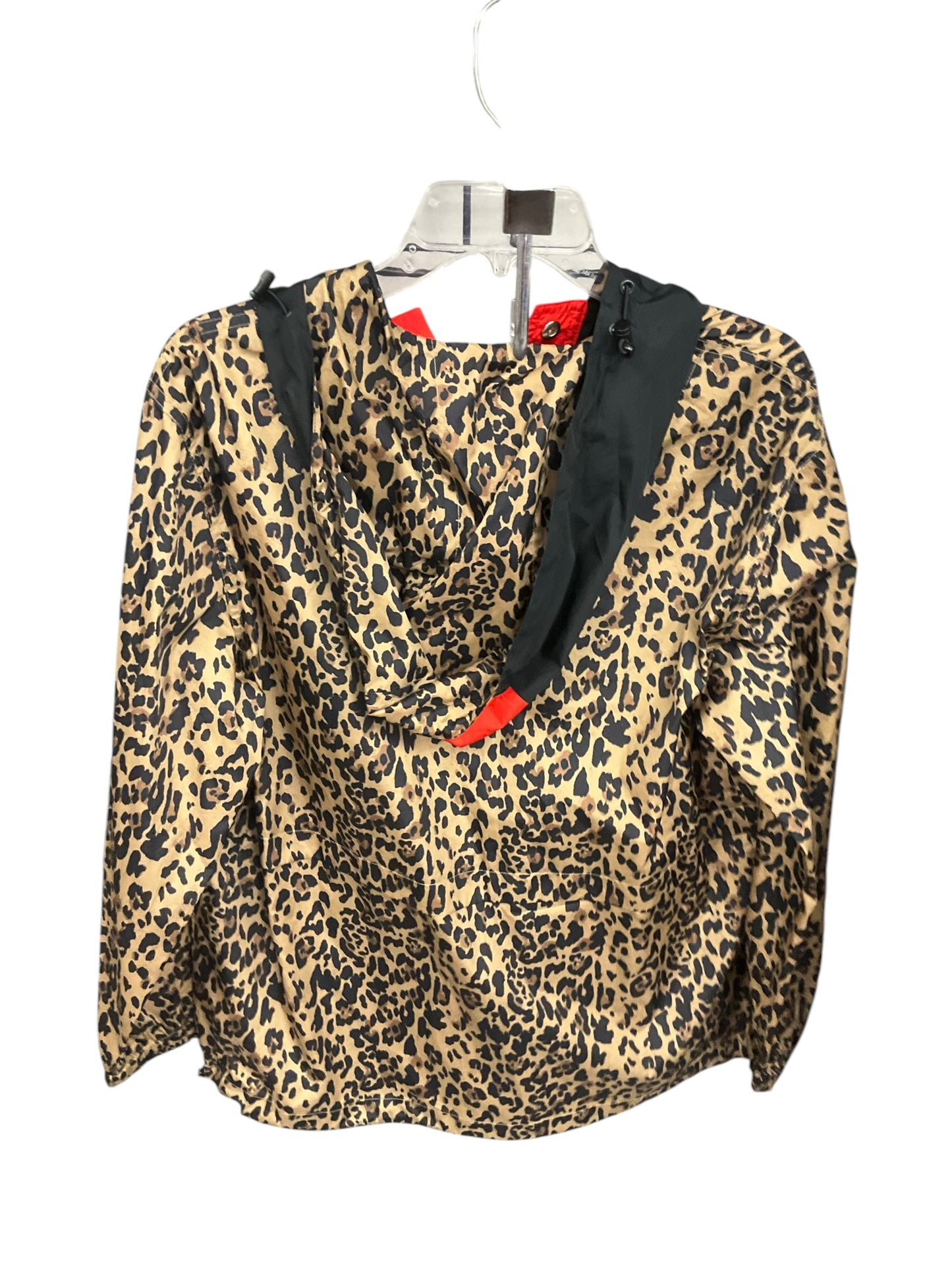 Jacket Windbreaker By J. Crew In Animal Print, Size: Xs