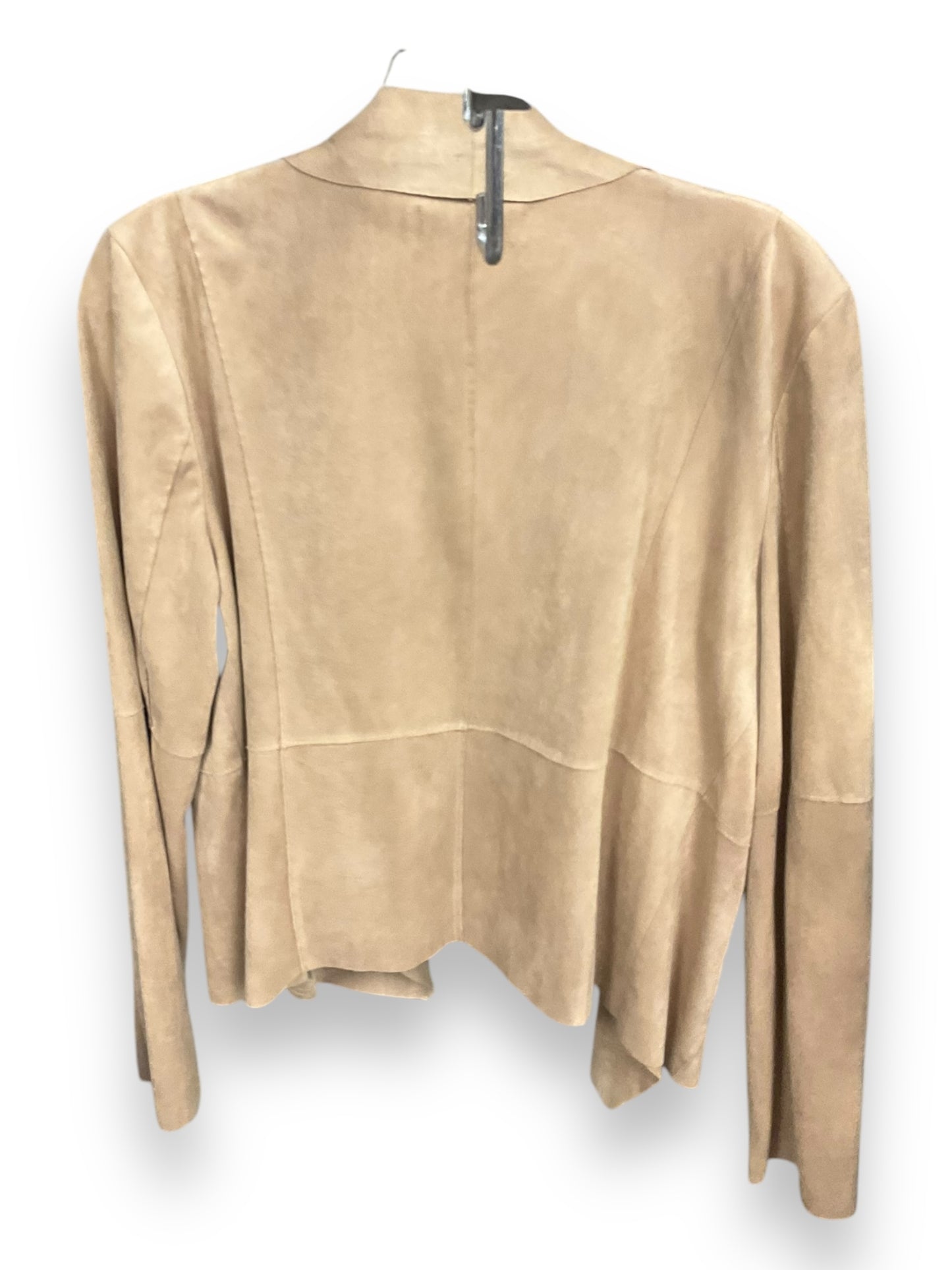 Cardigan By Clothes Mentor In Tan, Size: M