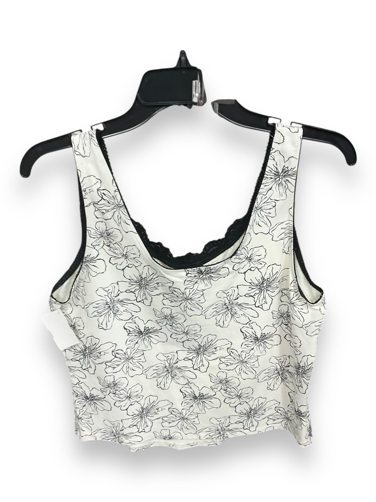 Tank Top By White House Black Market In Black & White, Size: Xl