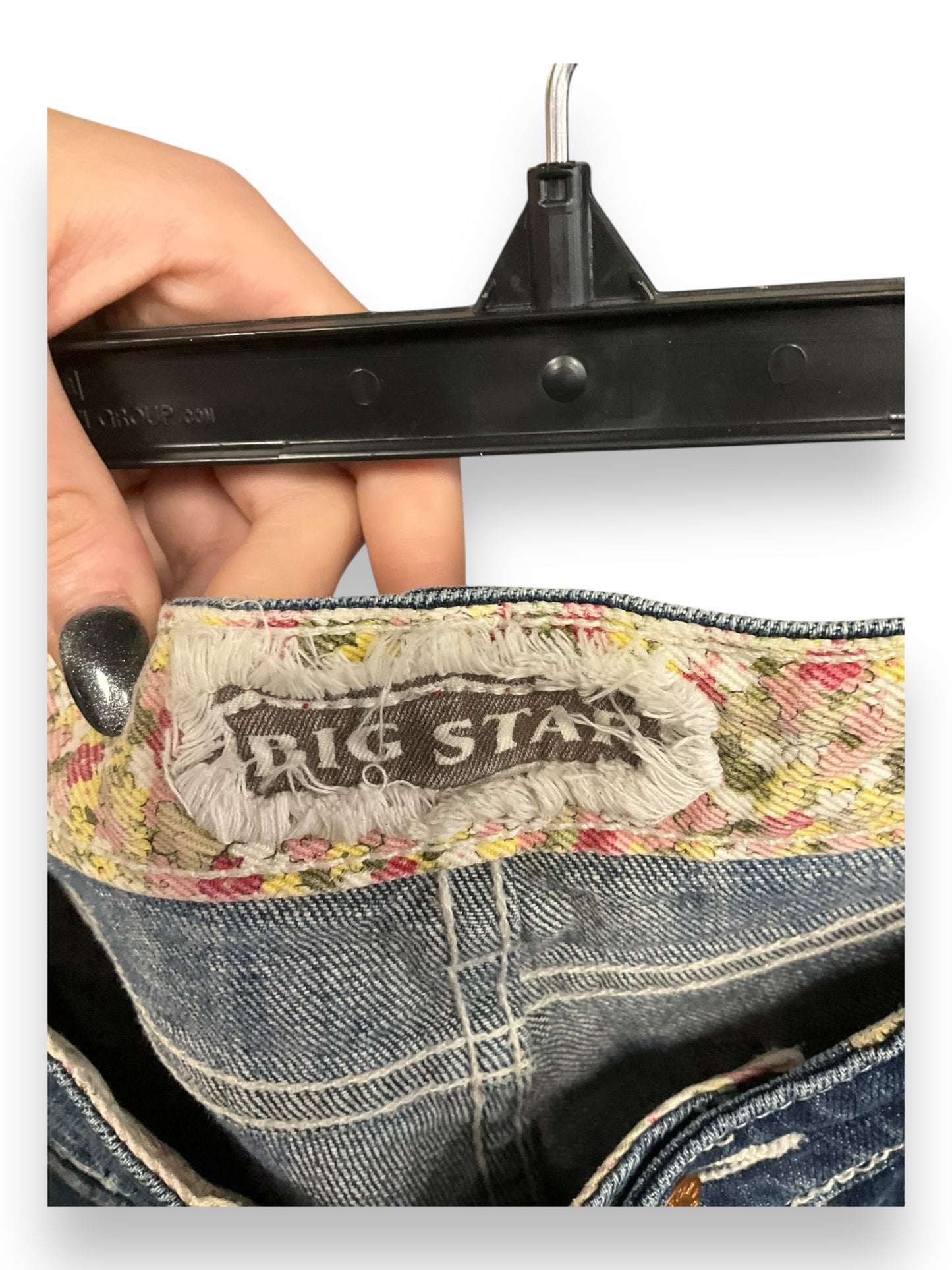 Jeans Boot Cut By Big Star In Blue Denim, Size: 4